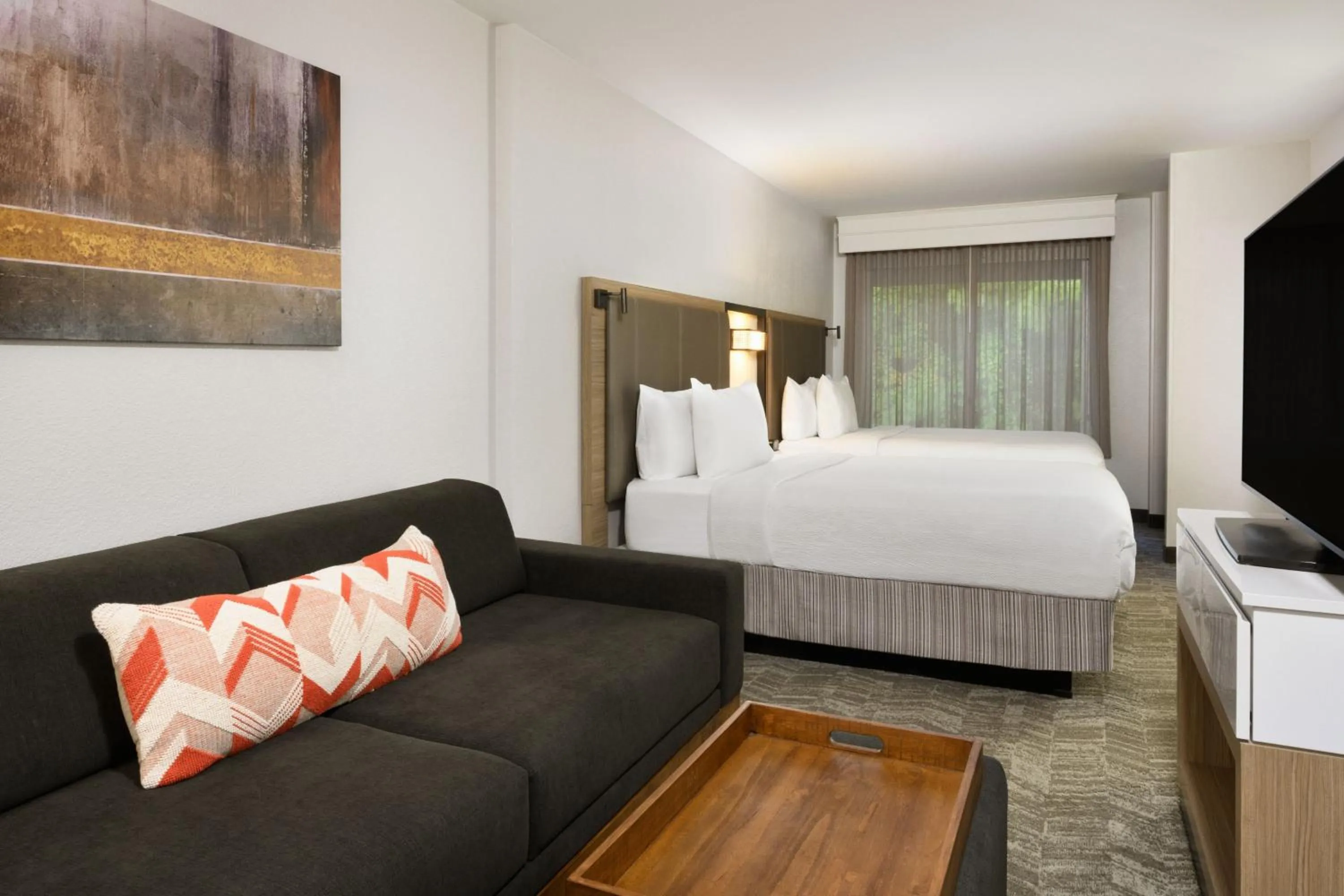 Bedroom, Bed in SpringHill Suites by Marriott Newnan