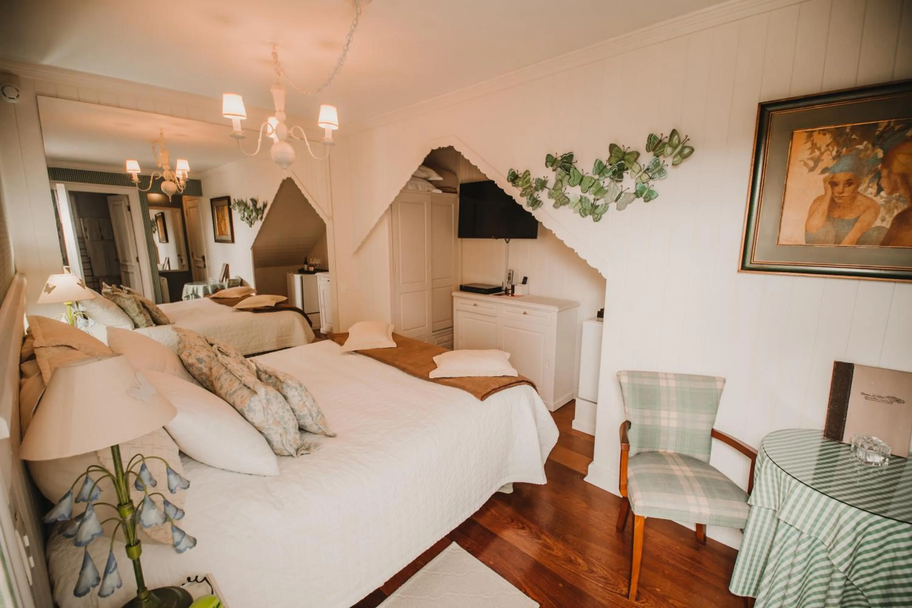 Bed in Chateau La Villette