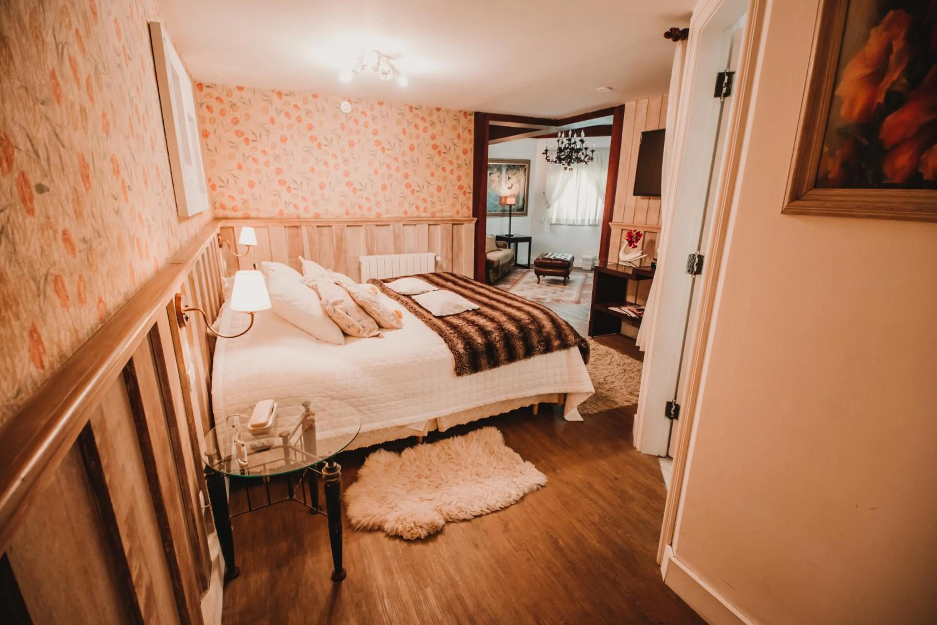 Bed in Chateau La Villette