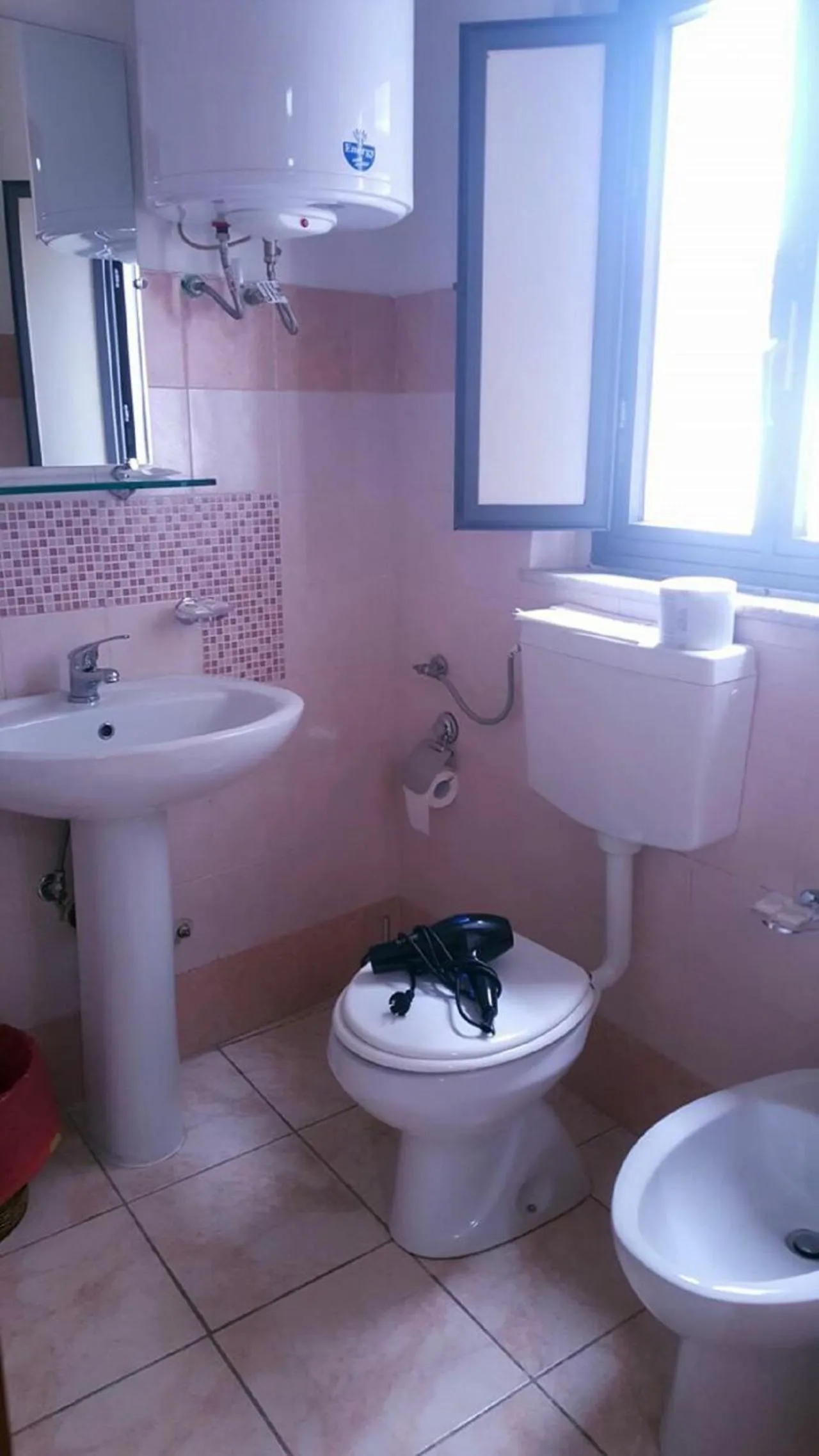 Shower in I Cappuccini Rooms