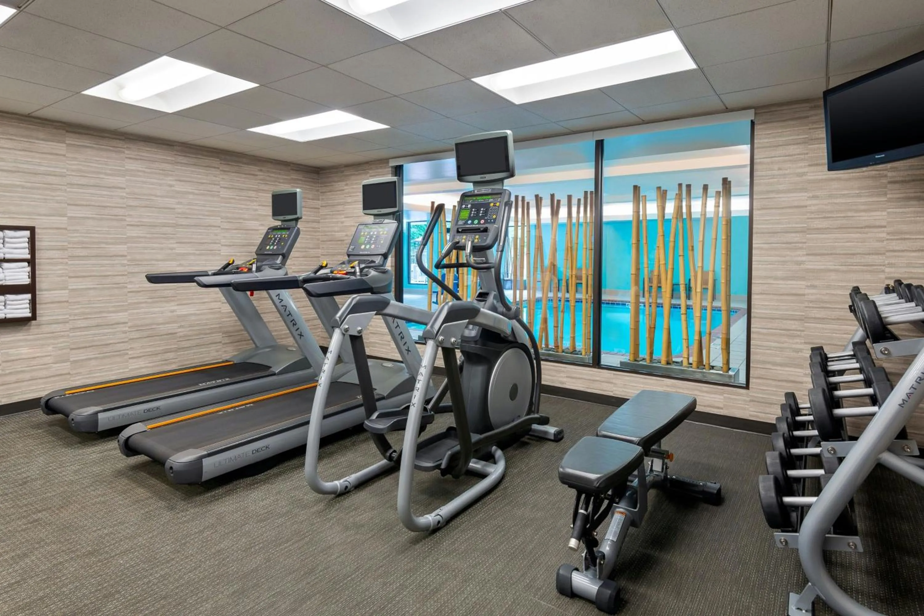 Fitness centre/facilities in Courtyard Asheville