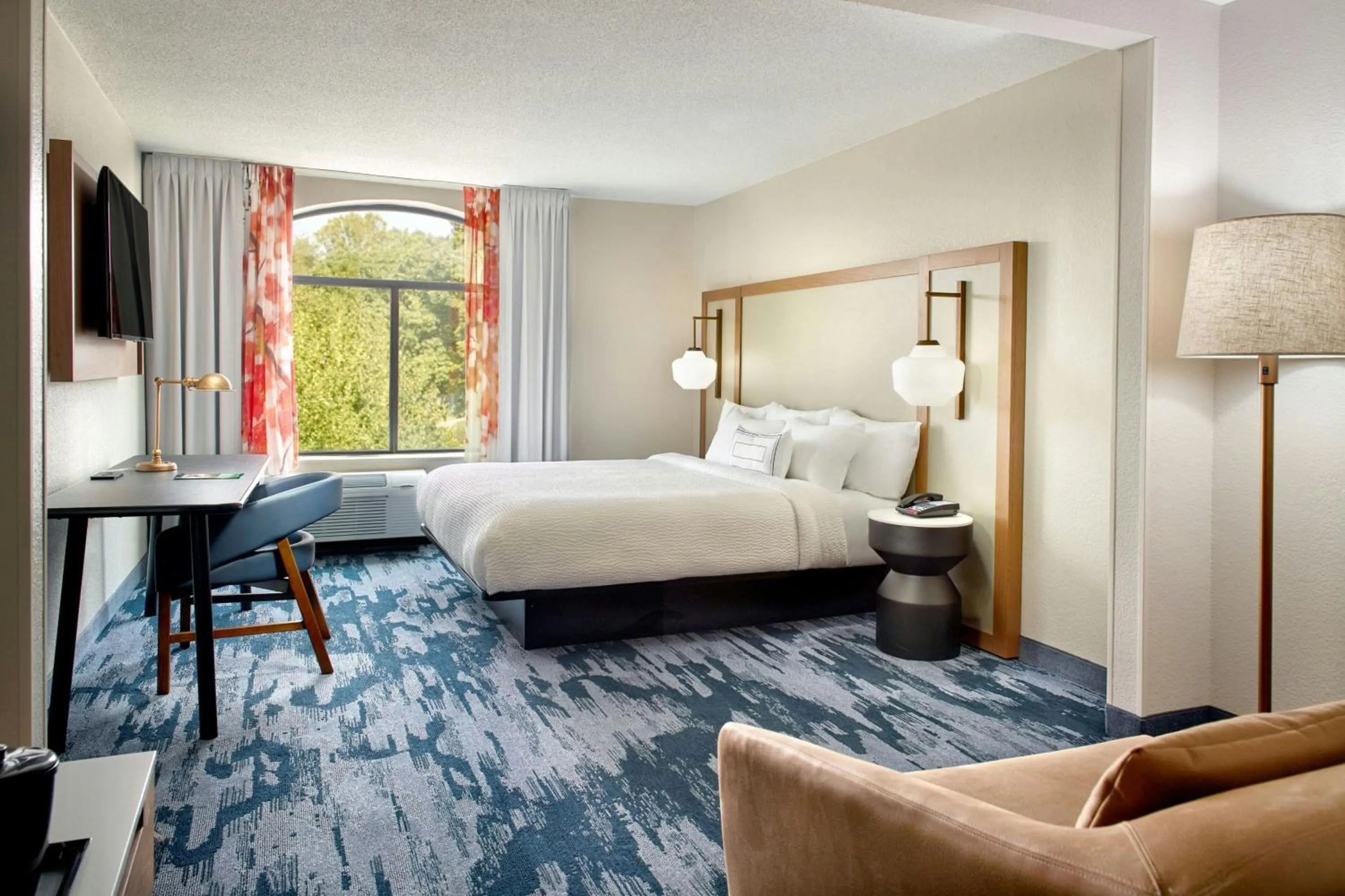 Bedroom, Bed in Fairfield by Marriott Inn & Suites Asheville Outlets