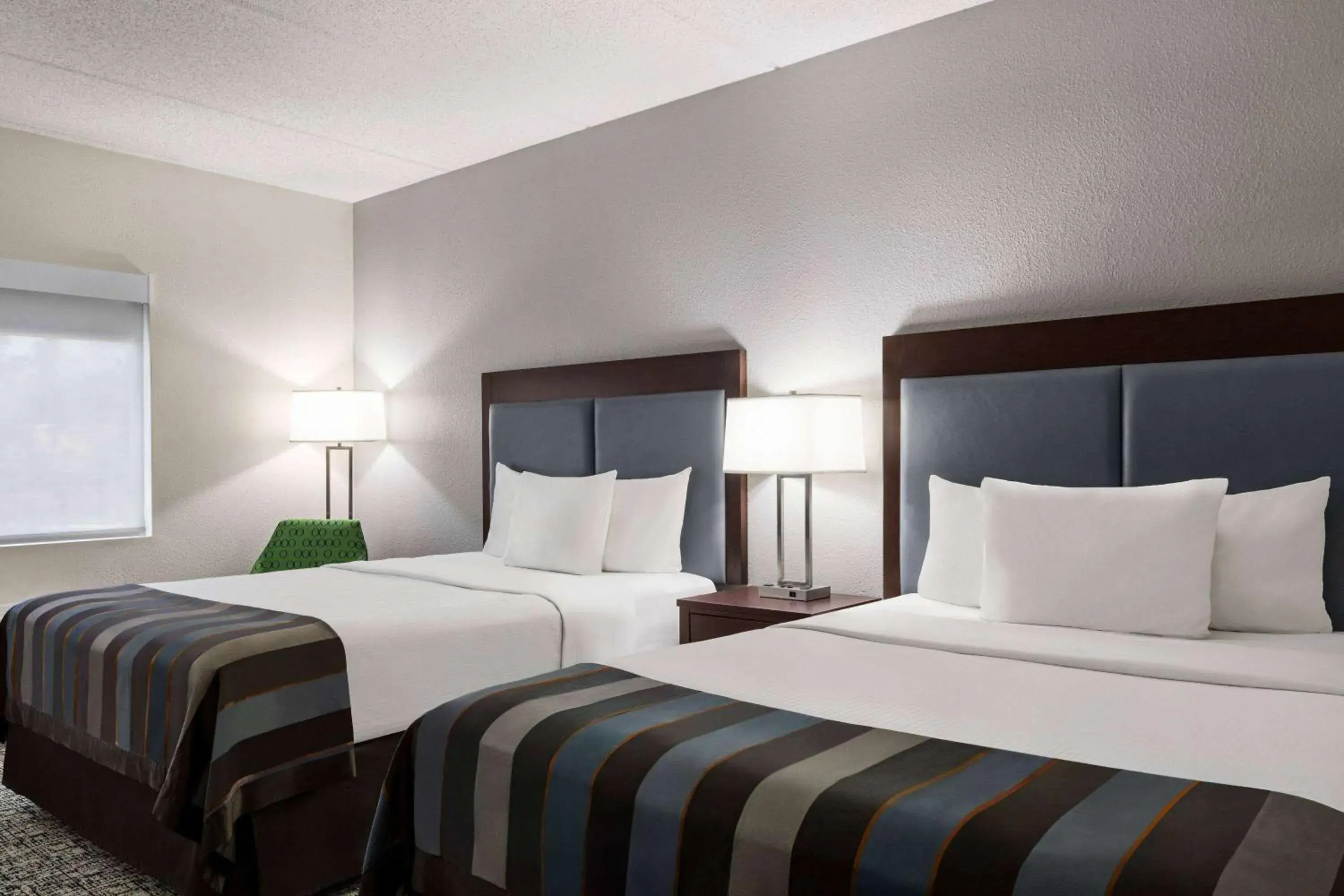 Queen Room with Two Queen Beds - Non-Smoking in Wingate by Wyndham Fletcher at Asheville Airport Queen Room with Two Queen Beds - Non-Smoking in Wingate by Wyndham Fletcher at Asheville Airport