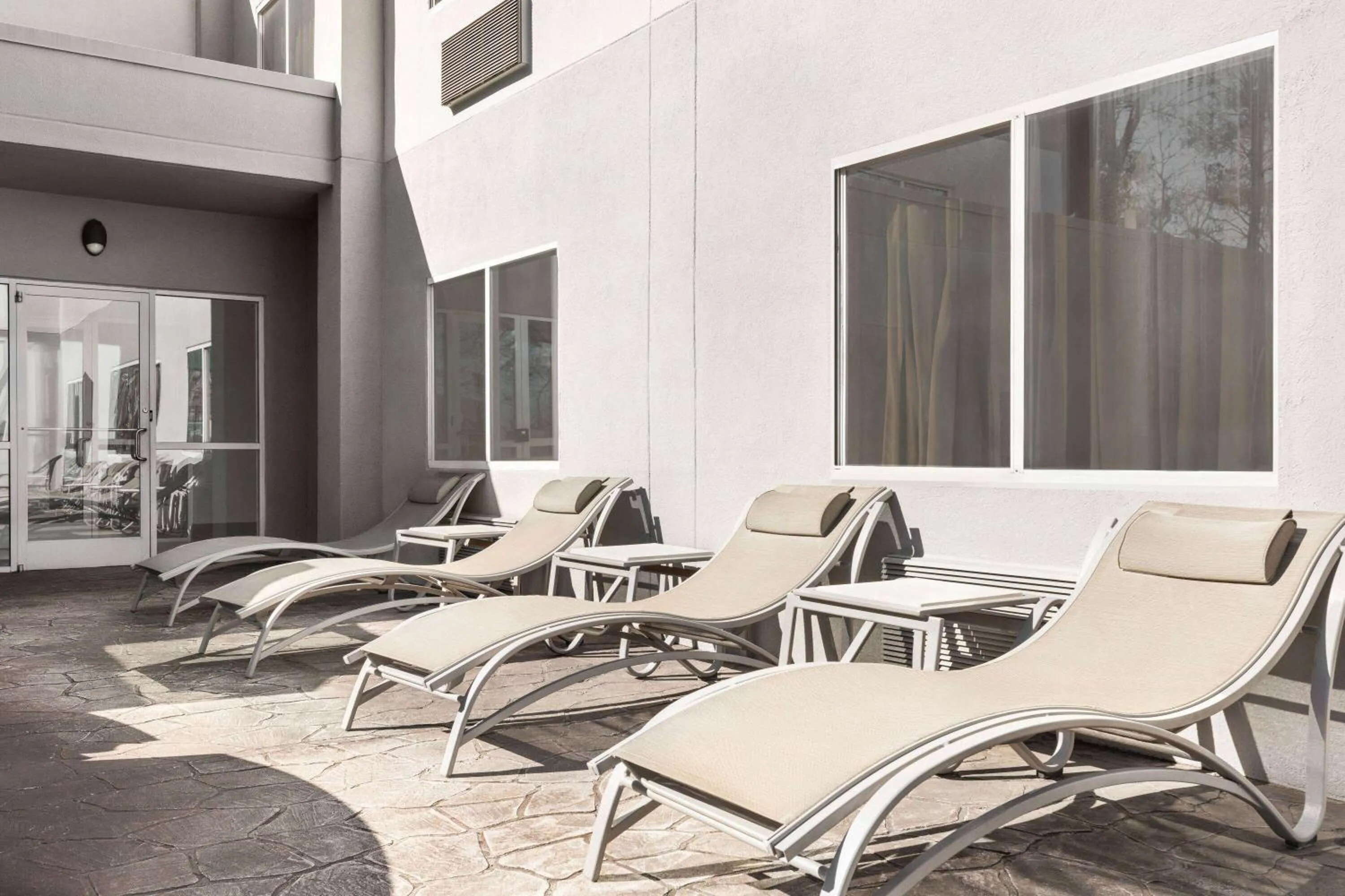 Patio in Wingate by Wyndham Fletcher at Asheville Airport