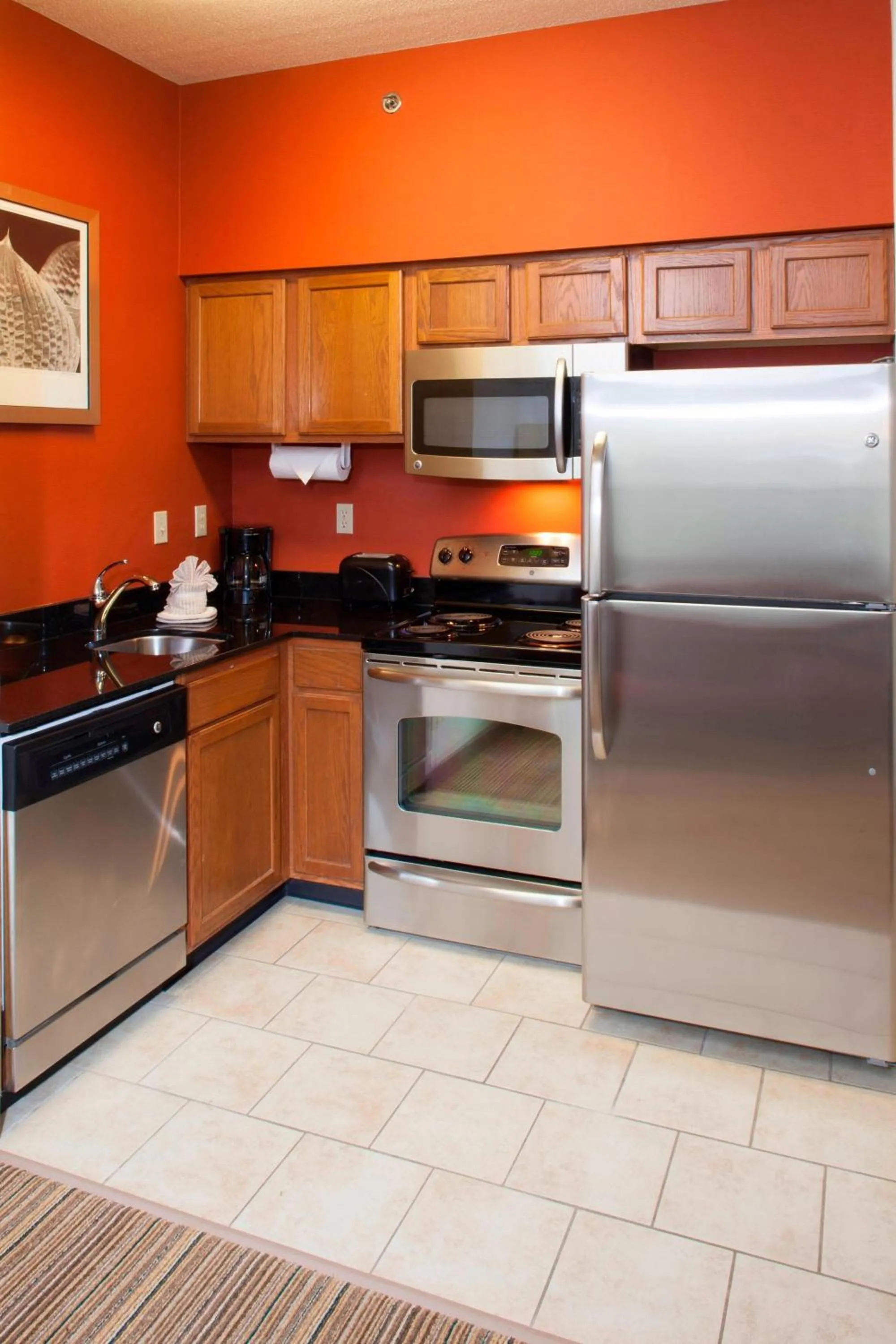 Kitchen or kitchenette in Residence Inn Asheville Biltmore