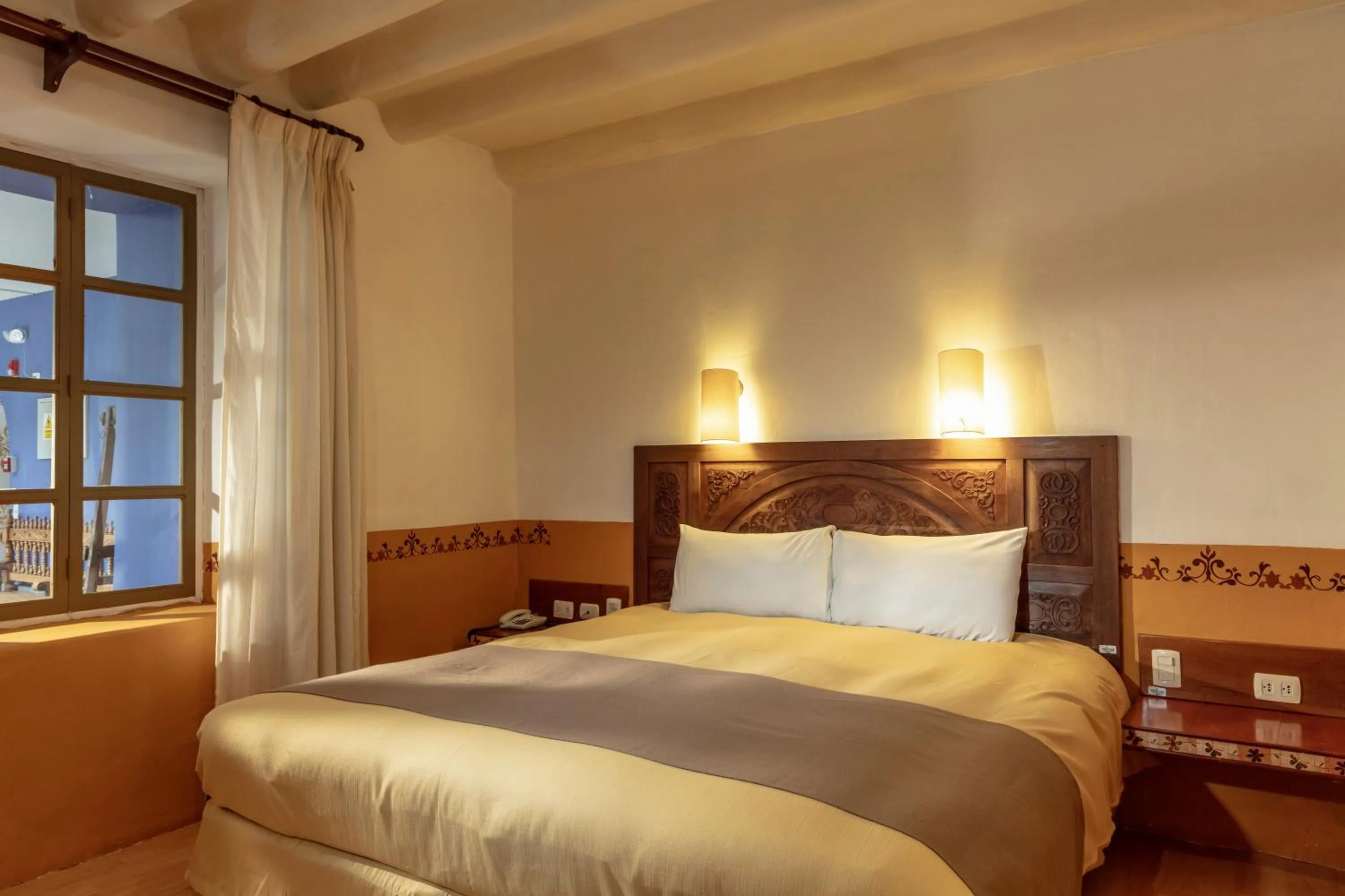 Bed in Tambo del Arriero Hotel Boutique