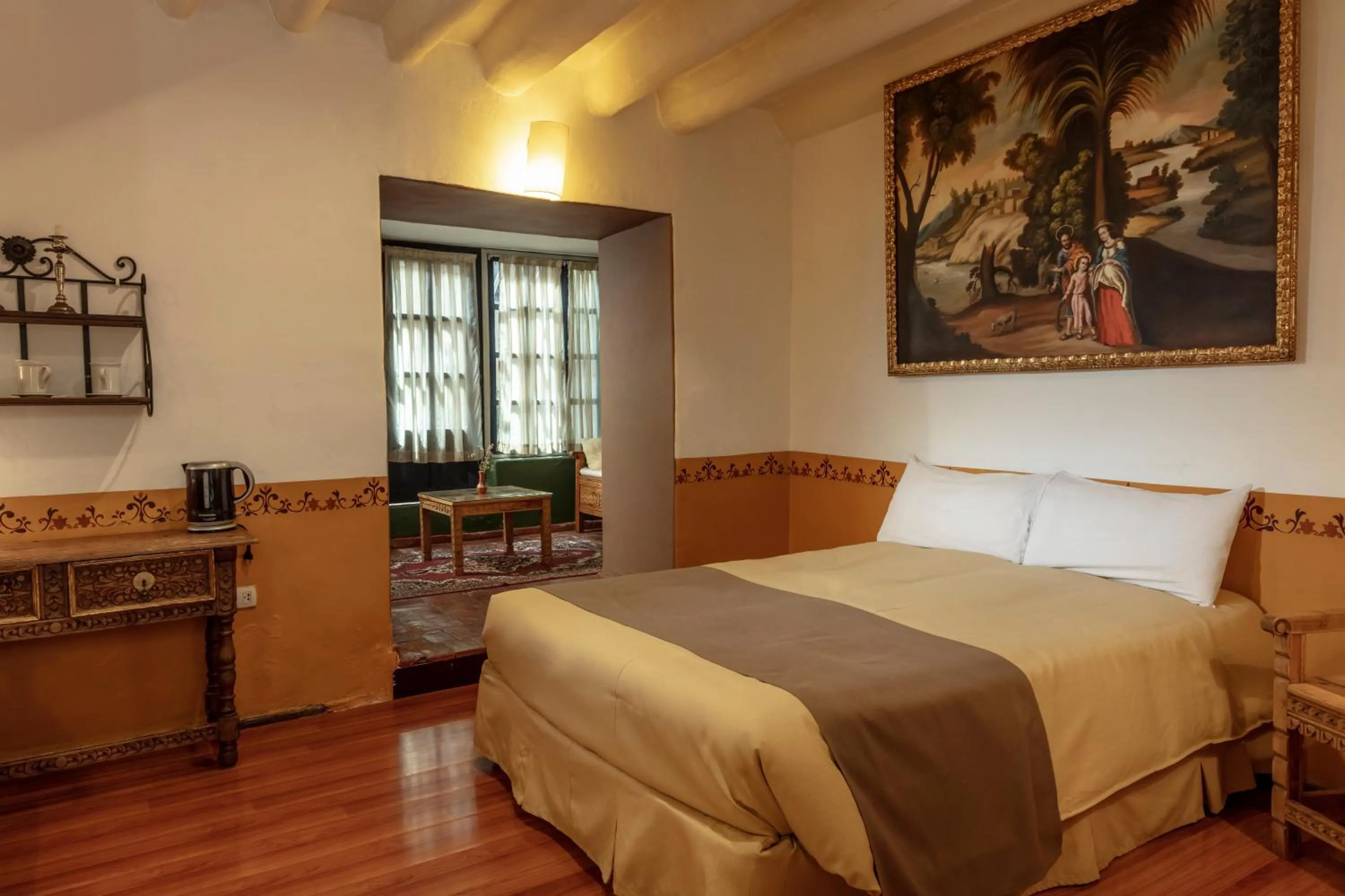 Bed in Tambo del Arriero Hotel Boutique