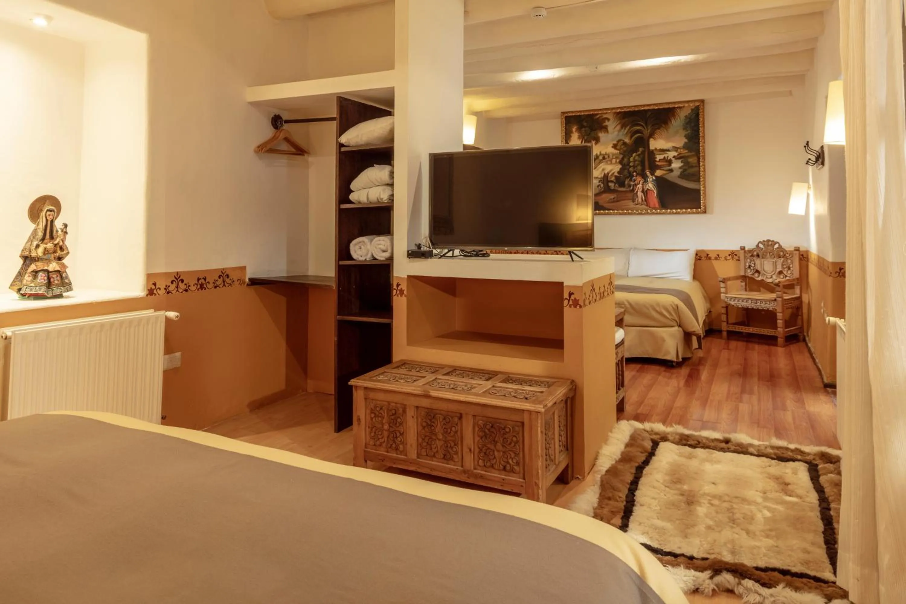 Bed in Tambo del Arriero Hotel Boutique