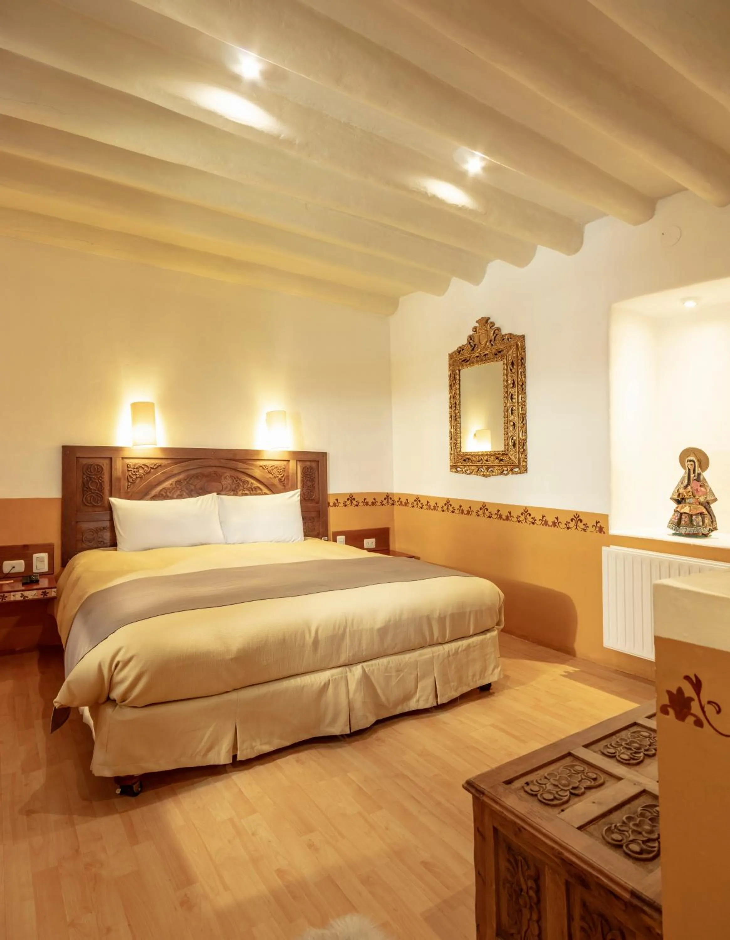 Bed in Tambo del Arriero Hotel Boutique