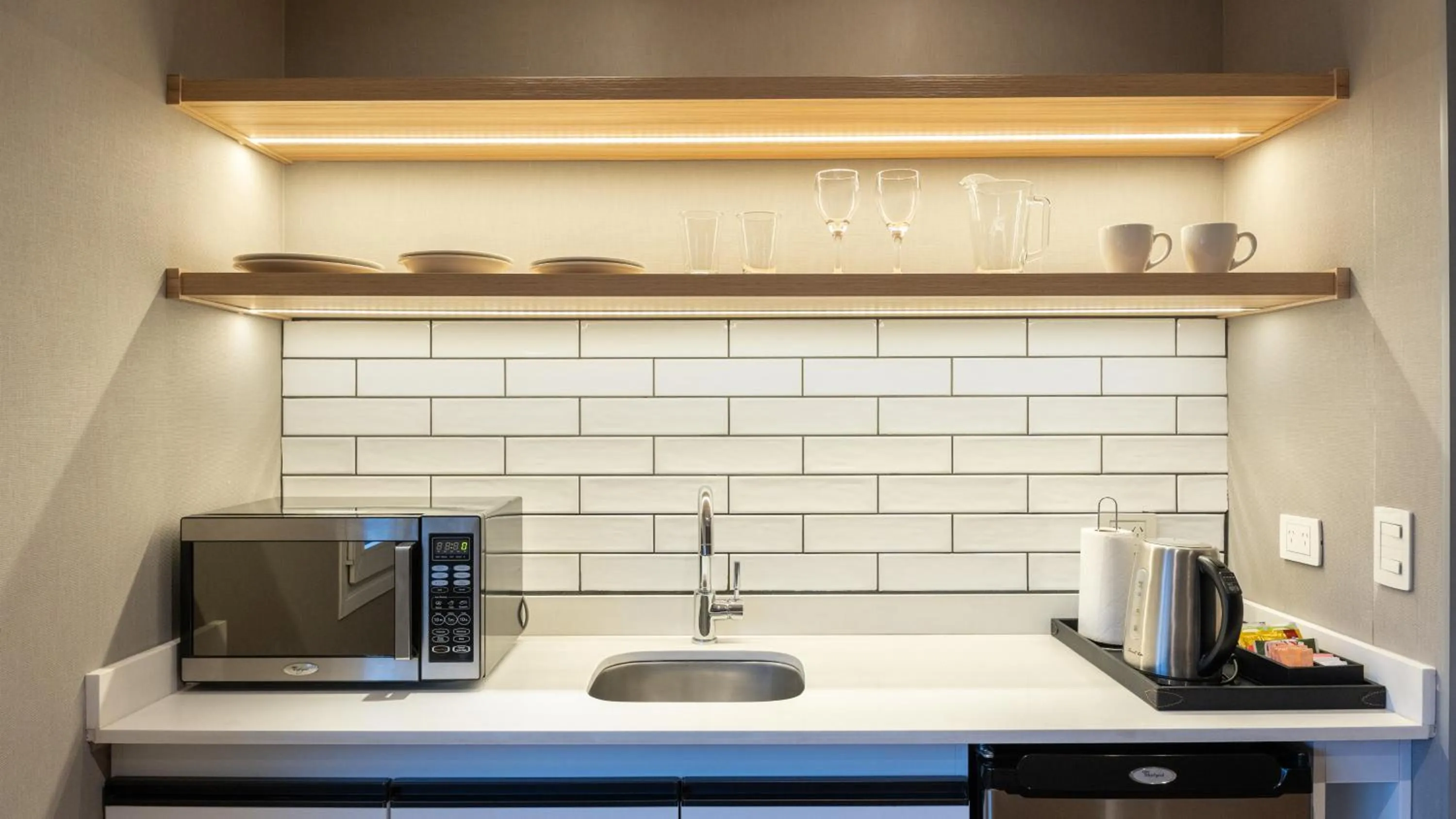 Kitchen or kitchenette in Alto Andino Hotel