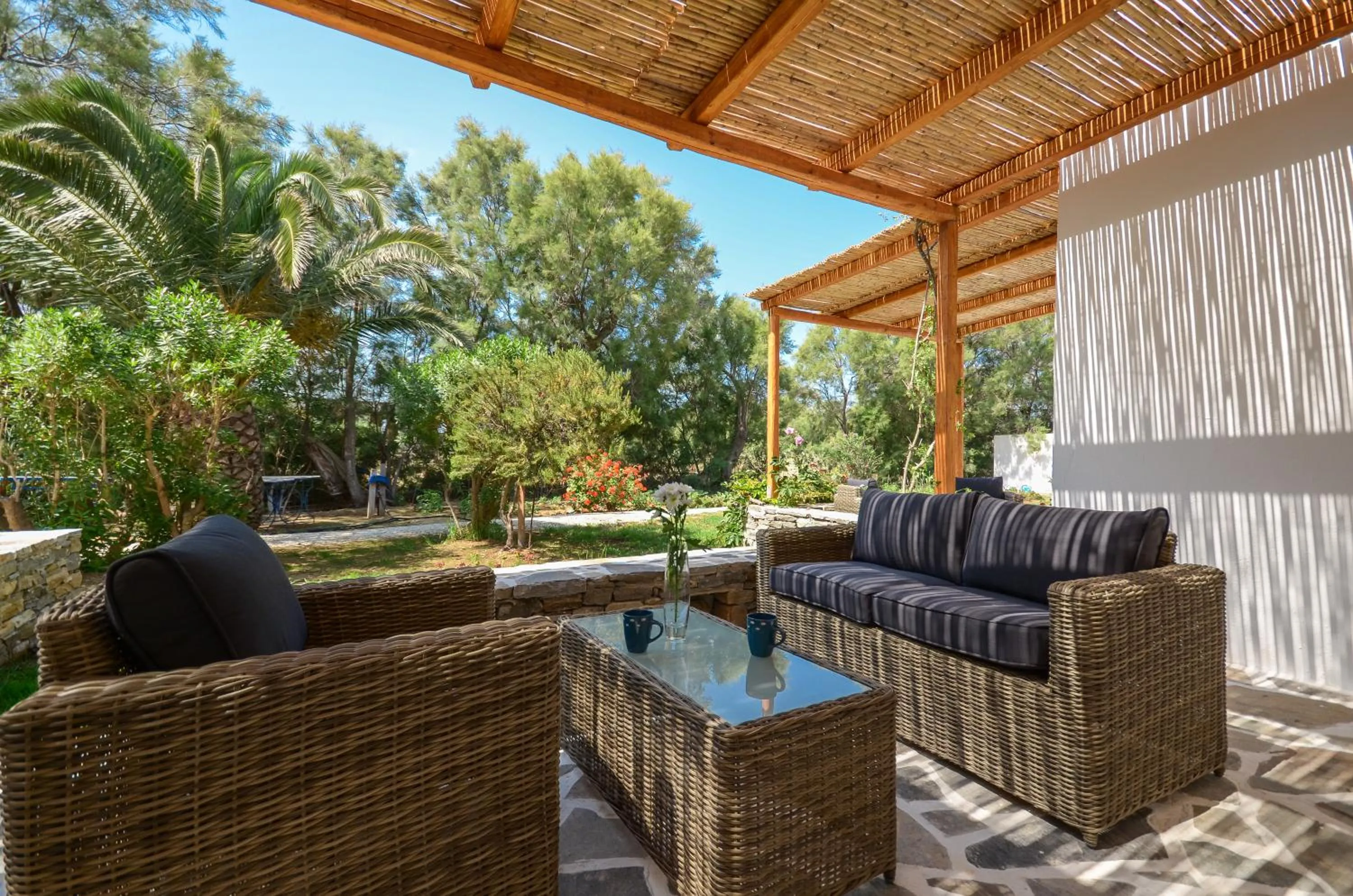 Garden in Alkyoni Beach Hotel