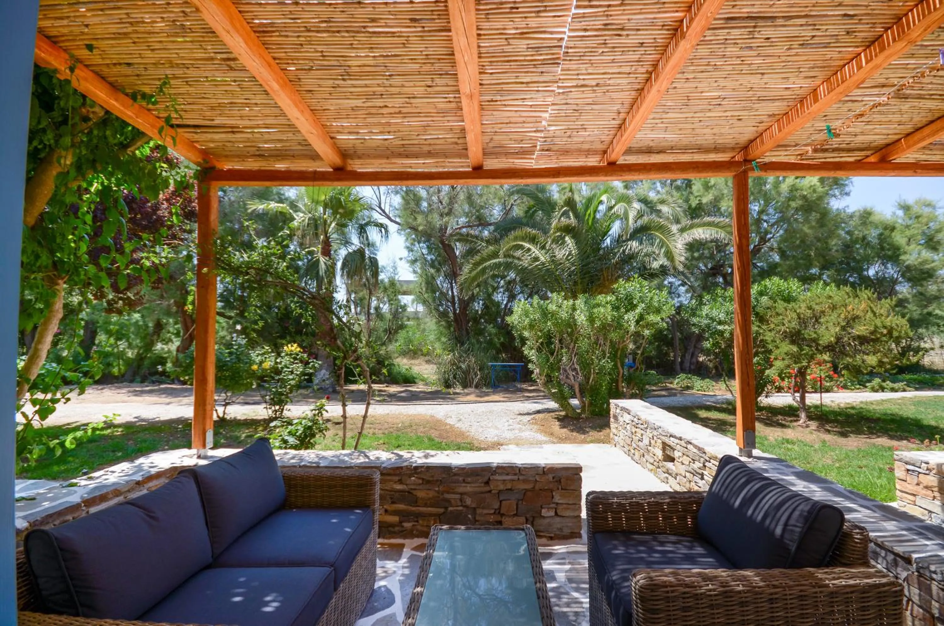 Garden in Alkyoni Beach Hotel