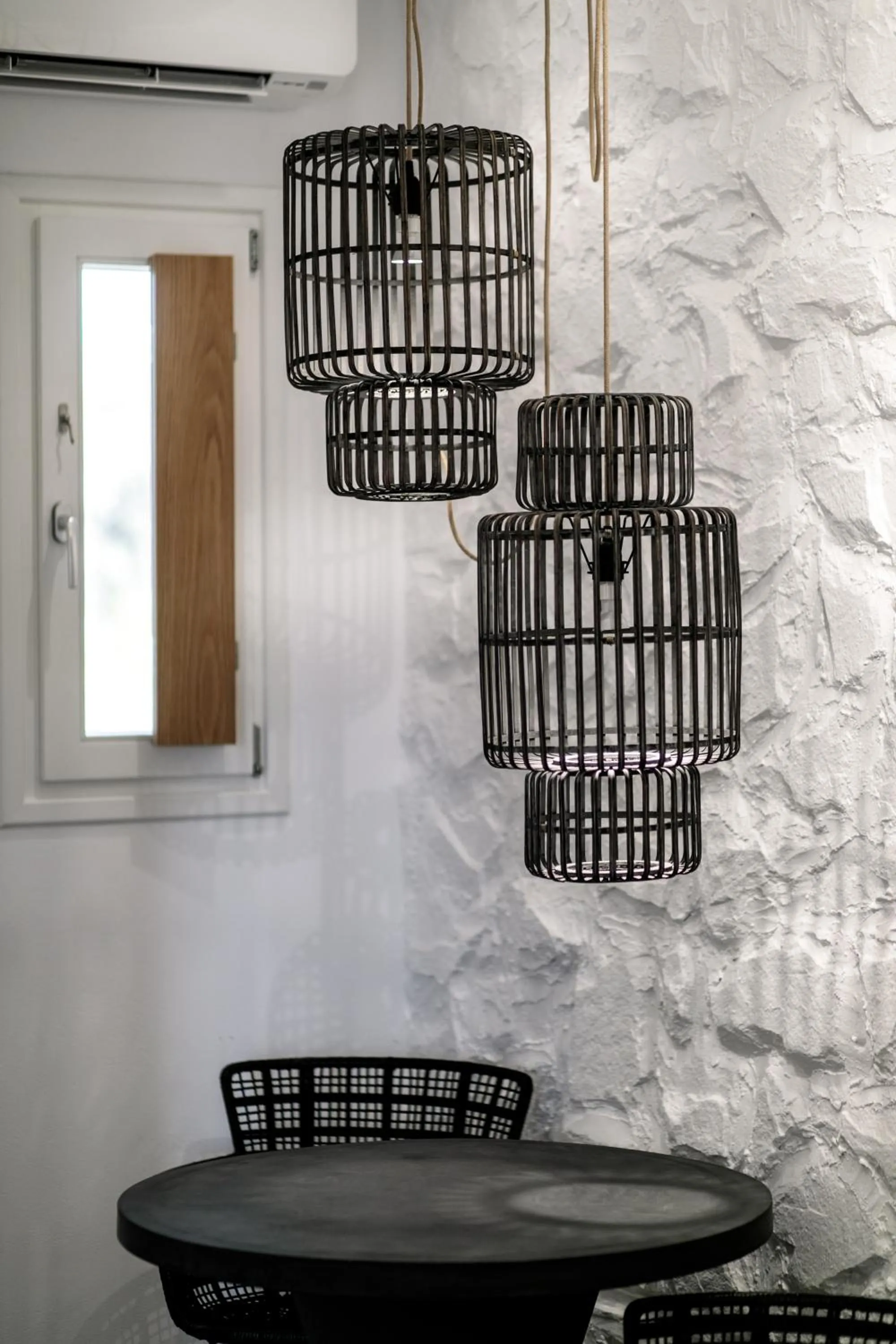 Decorative detail in Alkyoni Beach Hotel