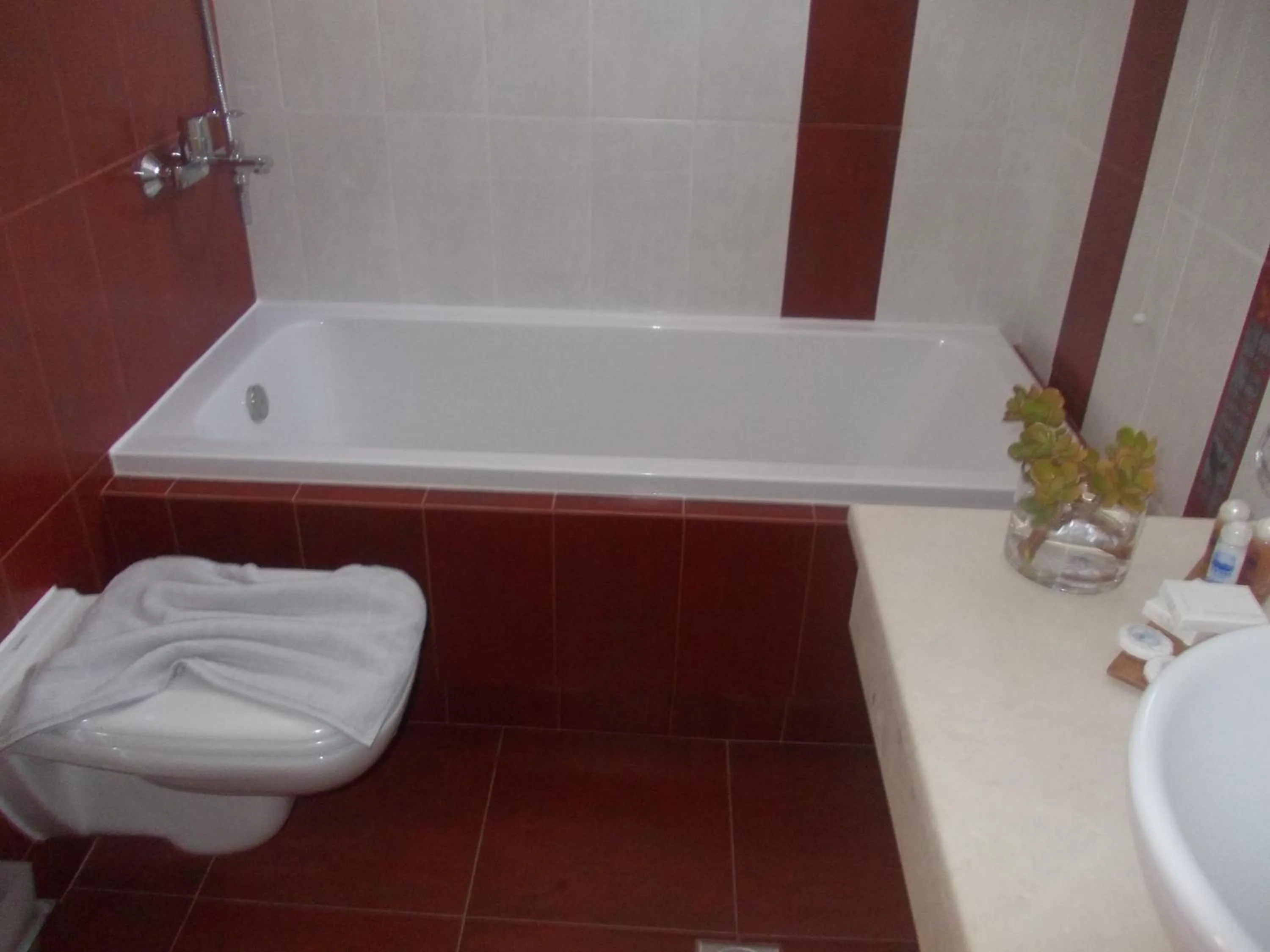 Bathroom in Alkyoni Beach Hotel