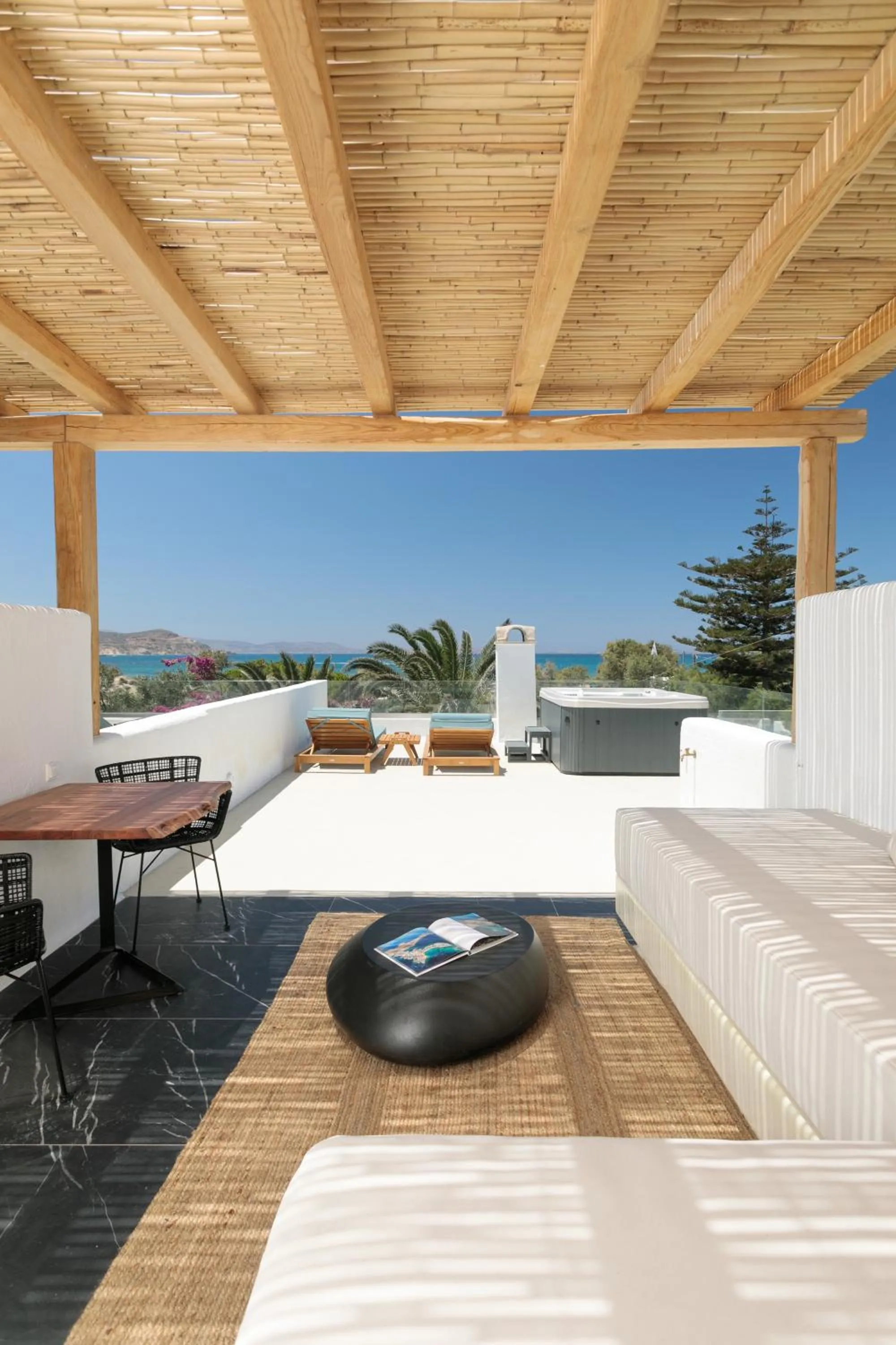 Balcony/Terrace in Alkyoni Beach Hotel