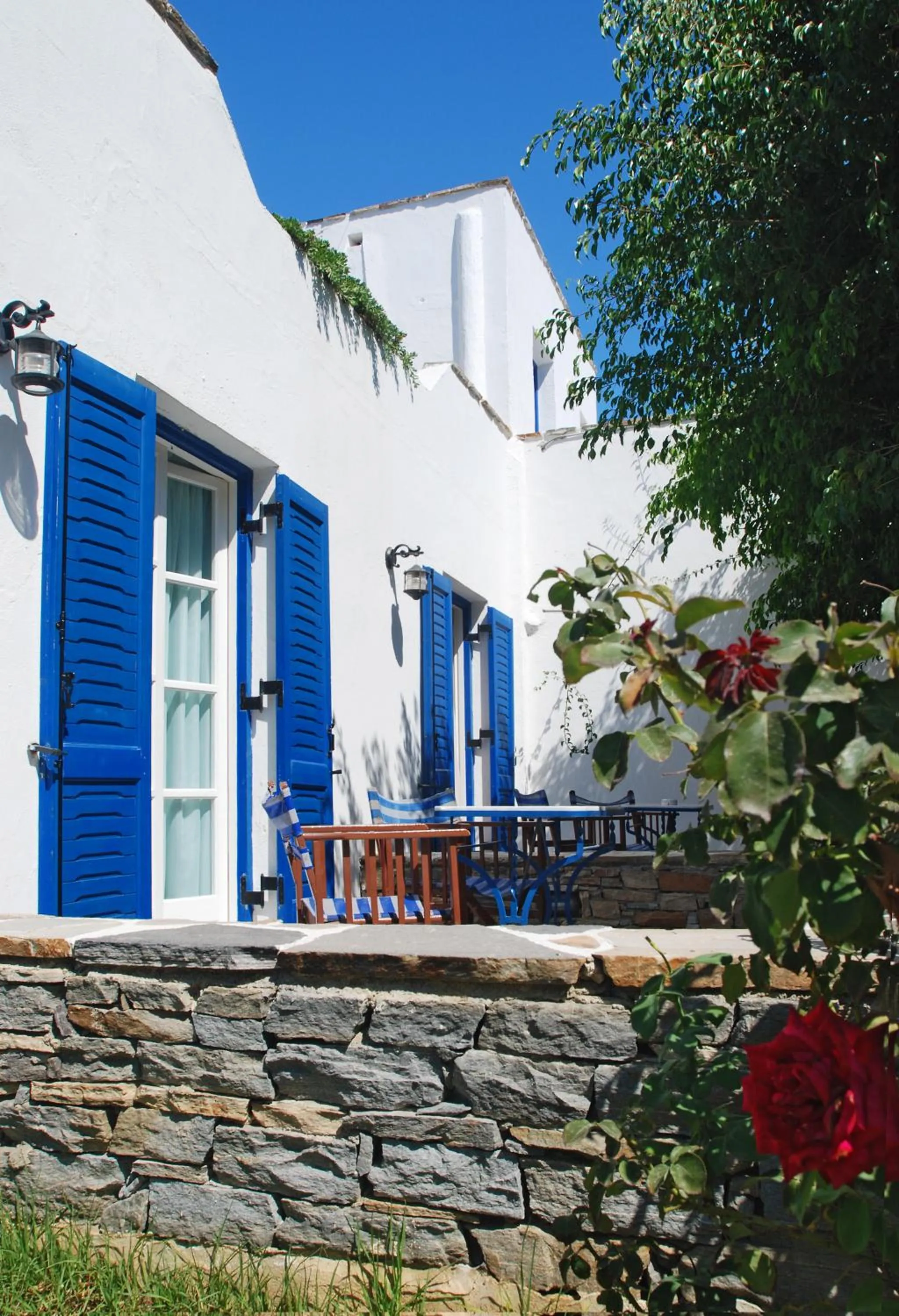 Balcony/Terrace in Alkyoni Beach Hotel