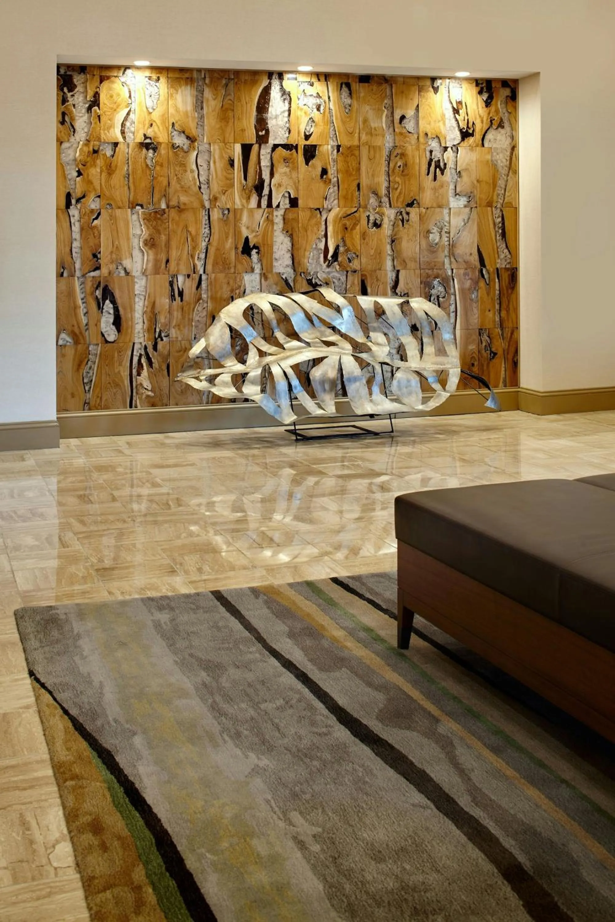 Lobby or reception in Marriott Hartford/Windsor Airport