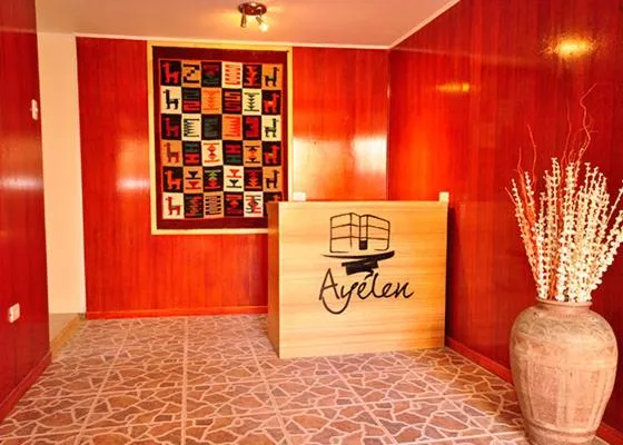Lobby or reception in Ayelen Apart Hotel