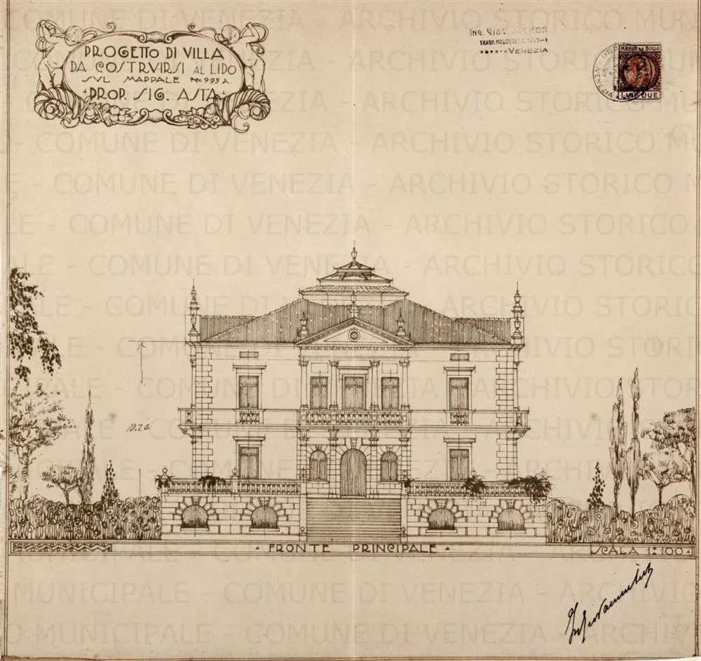 Decorative detail in Villa Gabriella B&B - Apartments