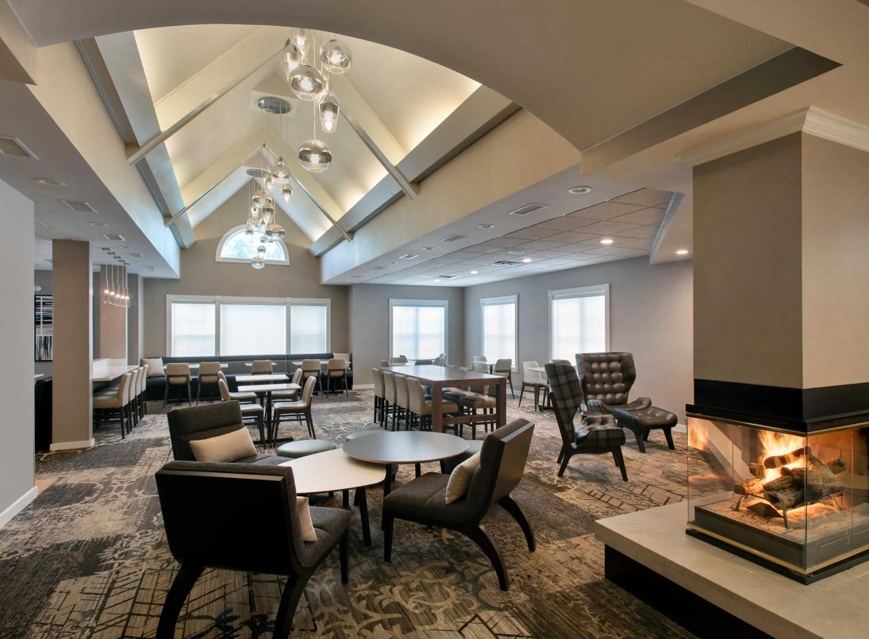 Lobby or reception in Residence Inn Hartford Manchester