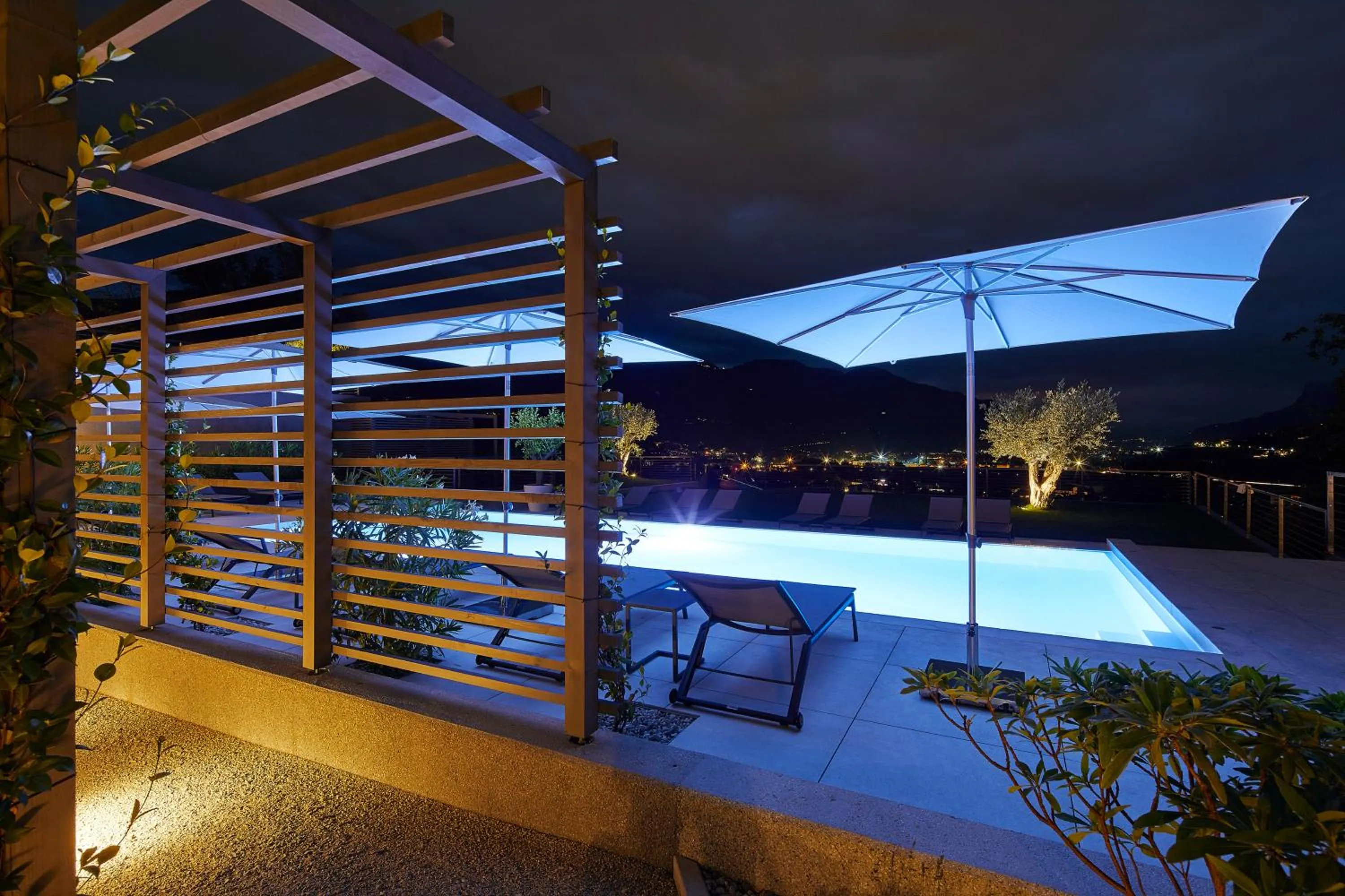 Swimming pool in The View Luxury Suites