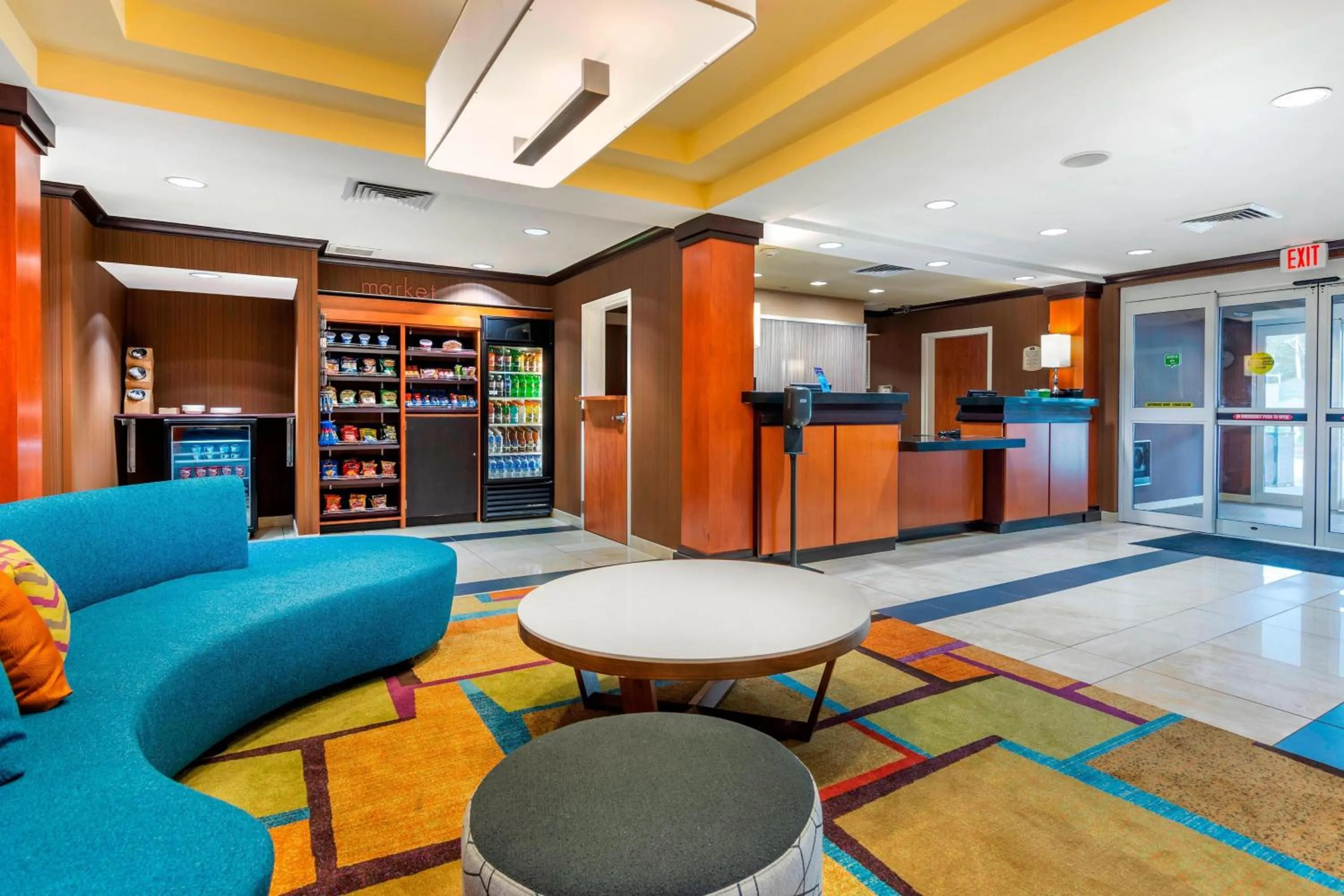 Lobby or reception in Fairfield Inn & Suites Hooksett