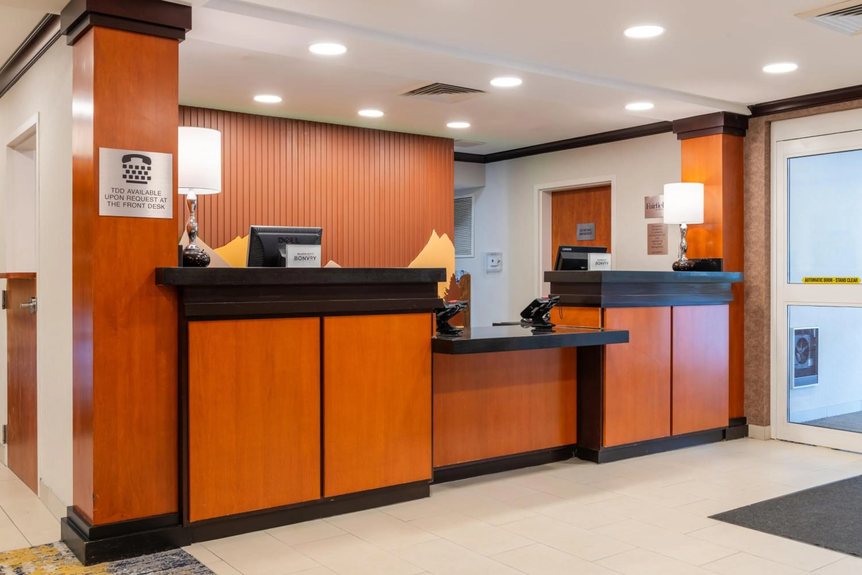 Lobby or reception in Fairfield Inn & Suites Hooksett