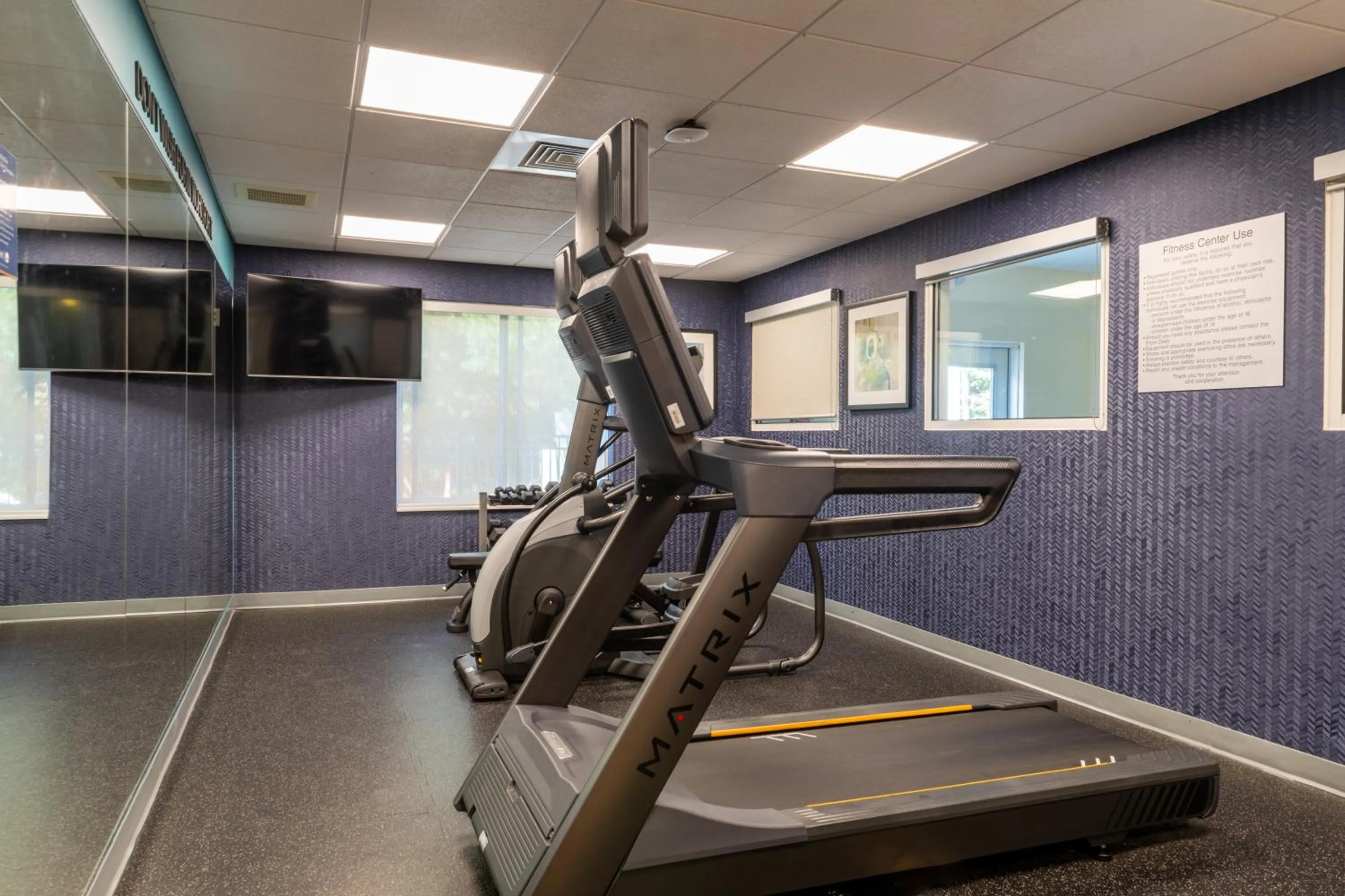 Fitness centre/facilities in Fairfield Inn & Suites Hooksett