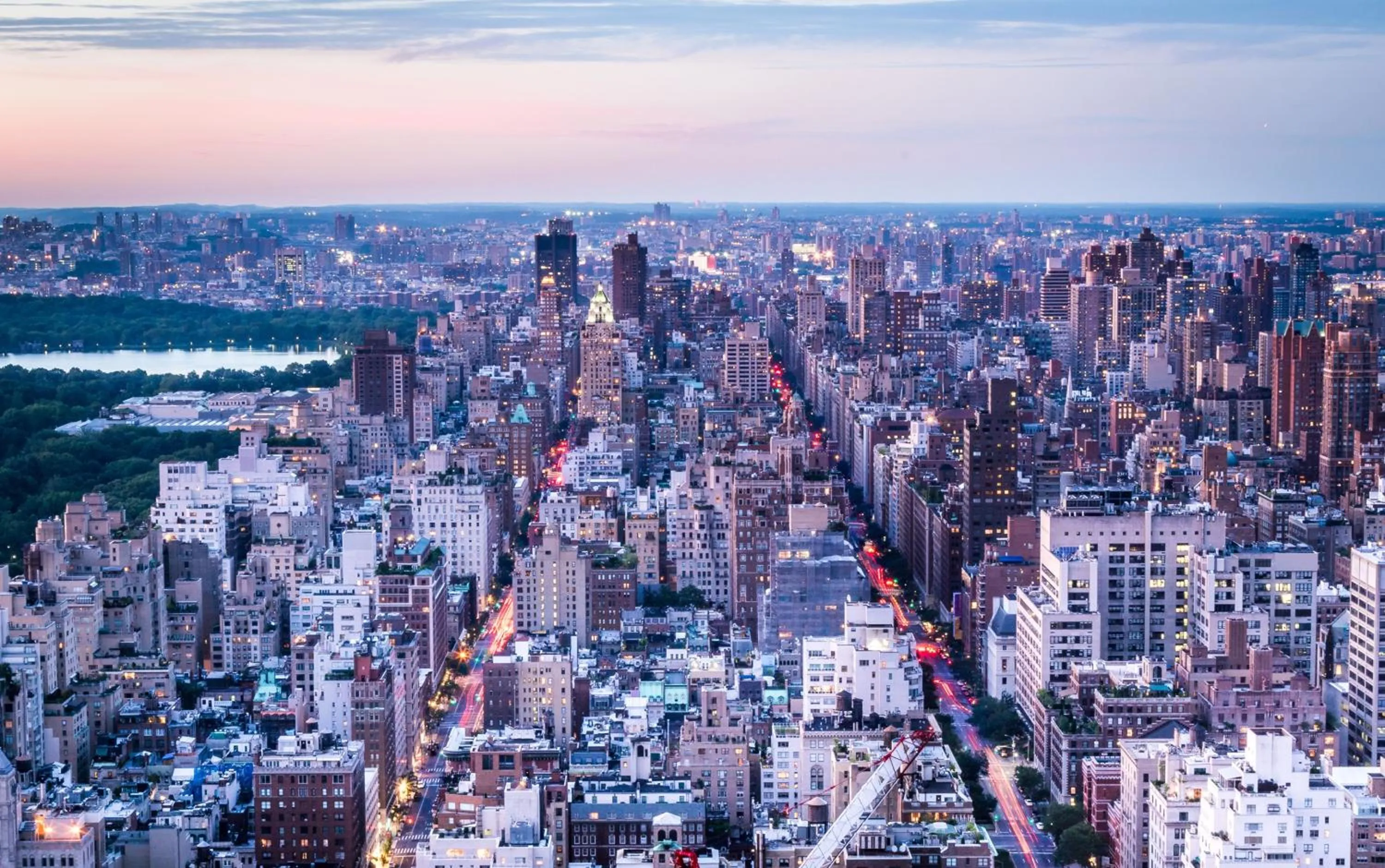 City view in Four Seasons Hotel New York