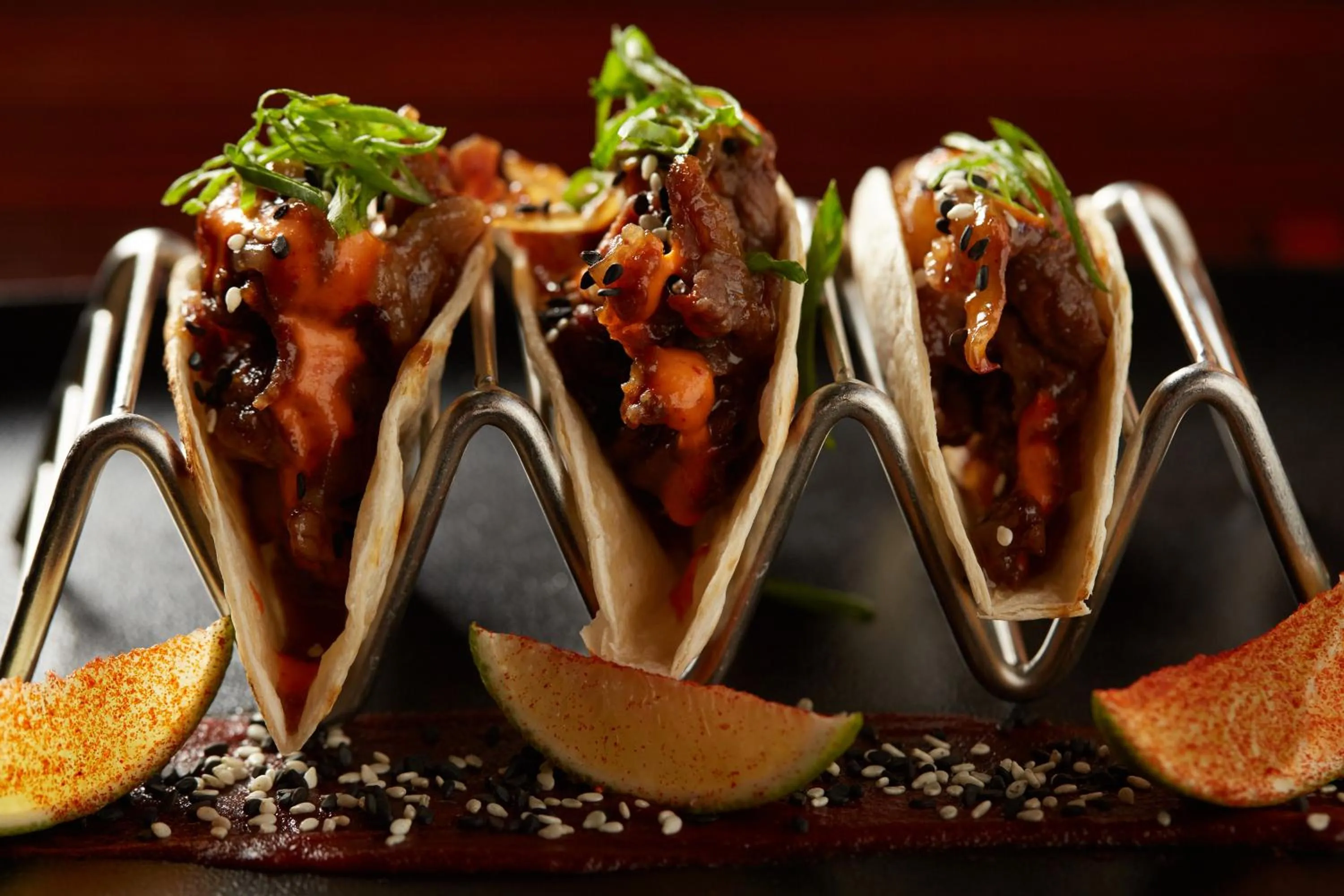 Food close-up in Four Seasons Hotel New York