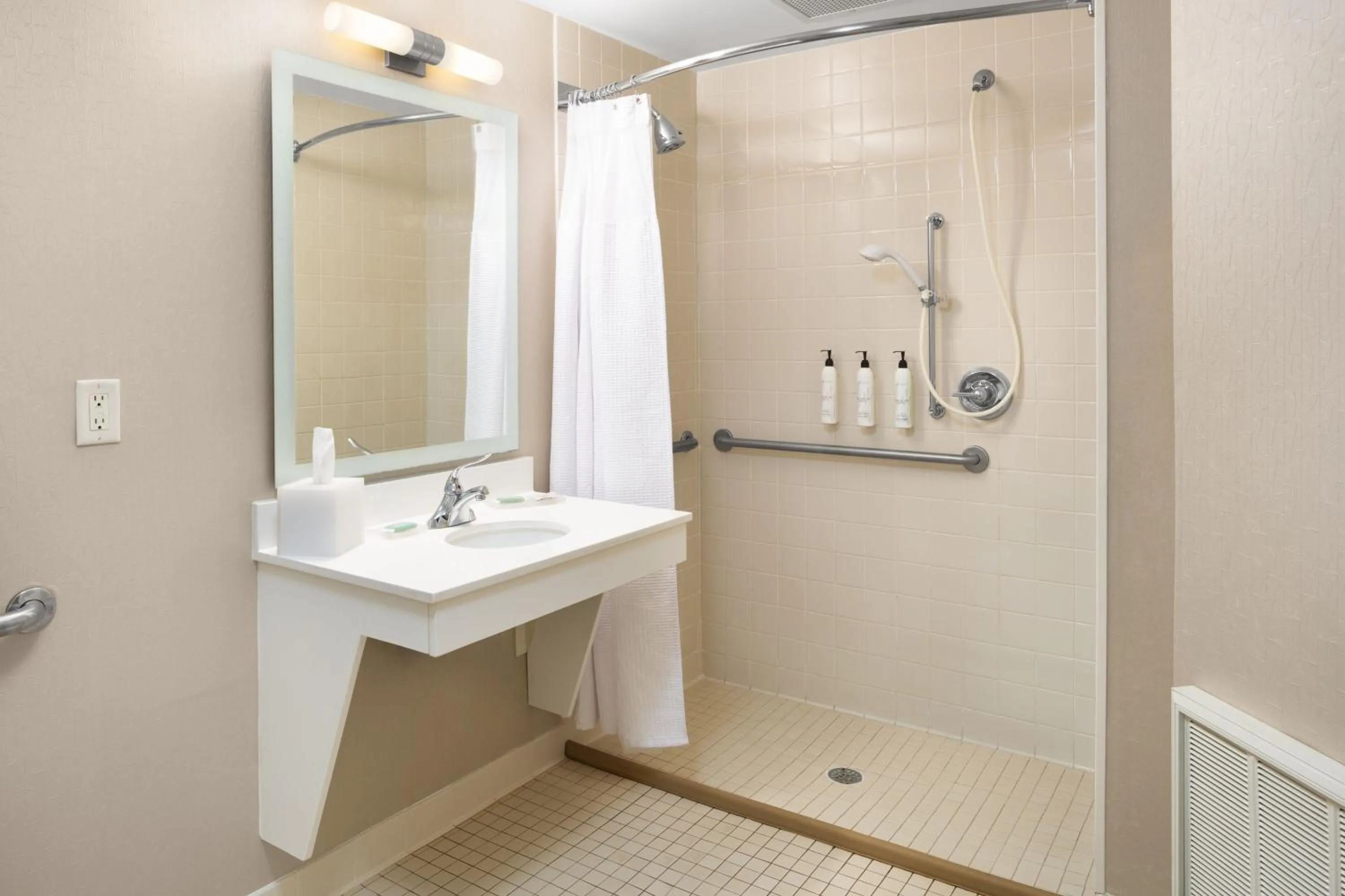 Bathroom in SpringHill Suites Milford