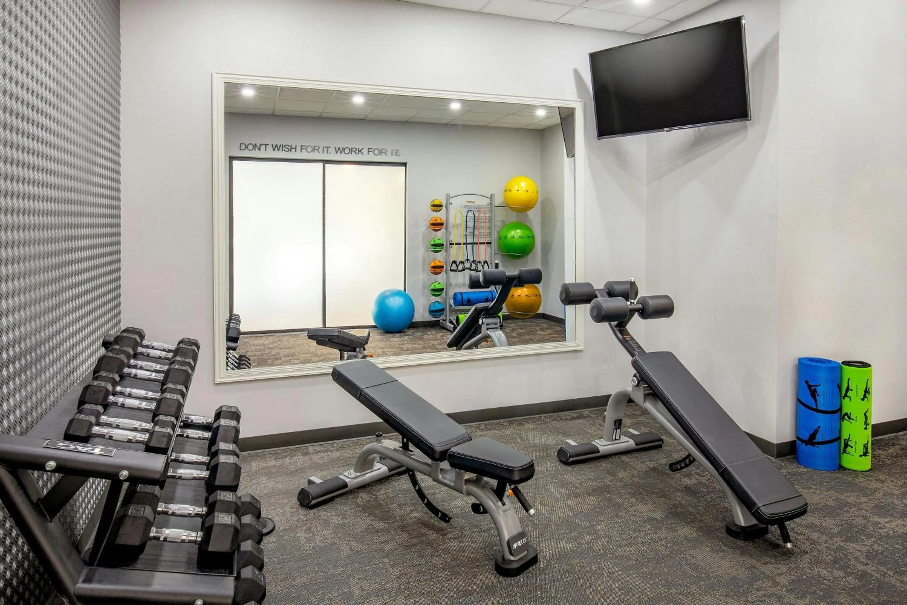 Fitness centre/facilities in Fairfield Inn by Marriott Bangor