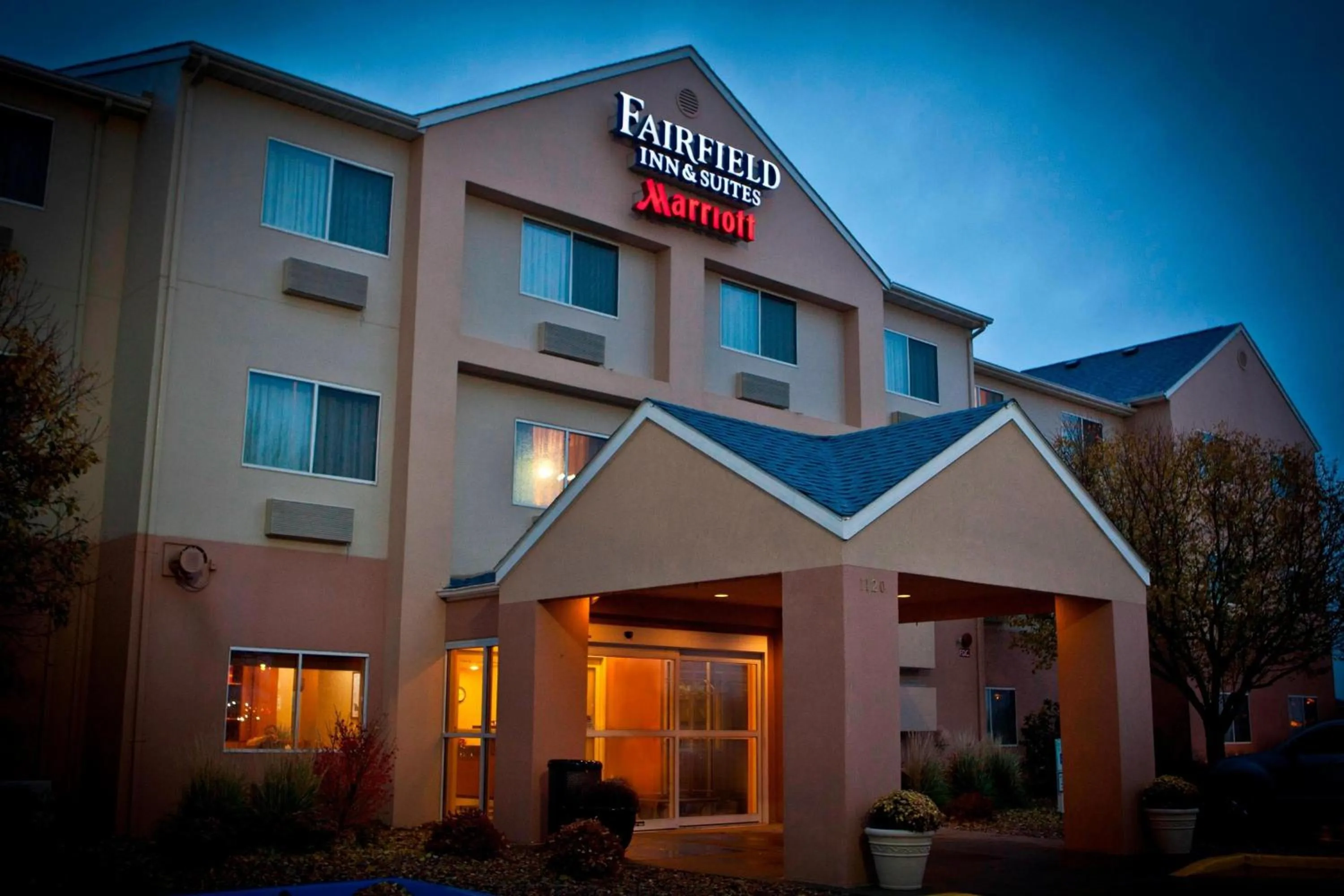 Property building in Fairfield Inn & Suites Bismarck North