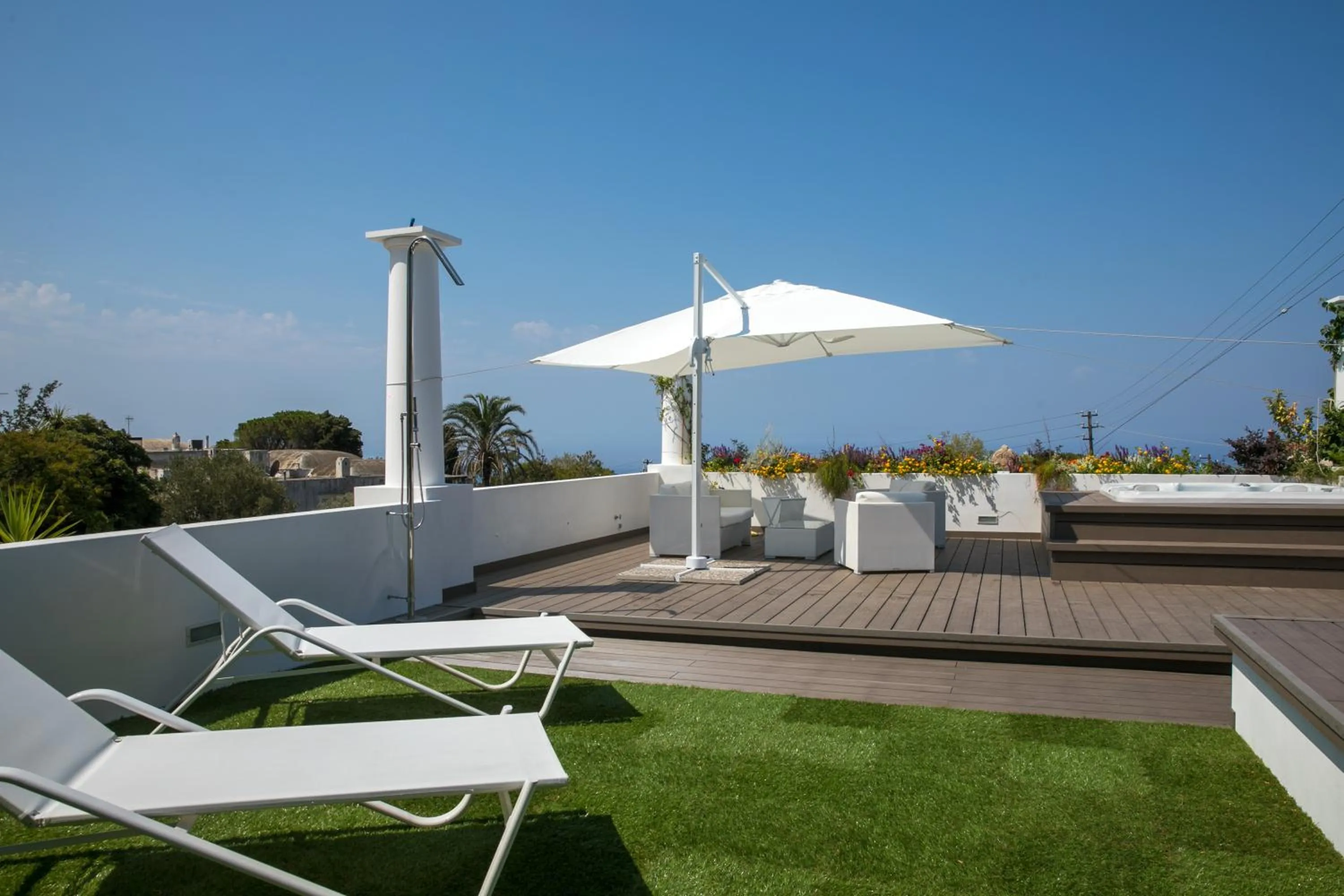 Hot Tub in Casa Cristina