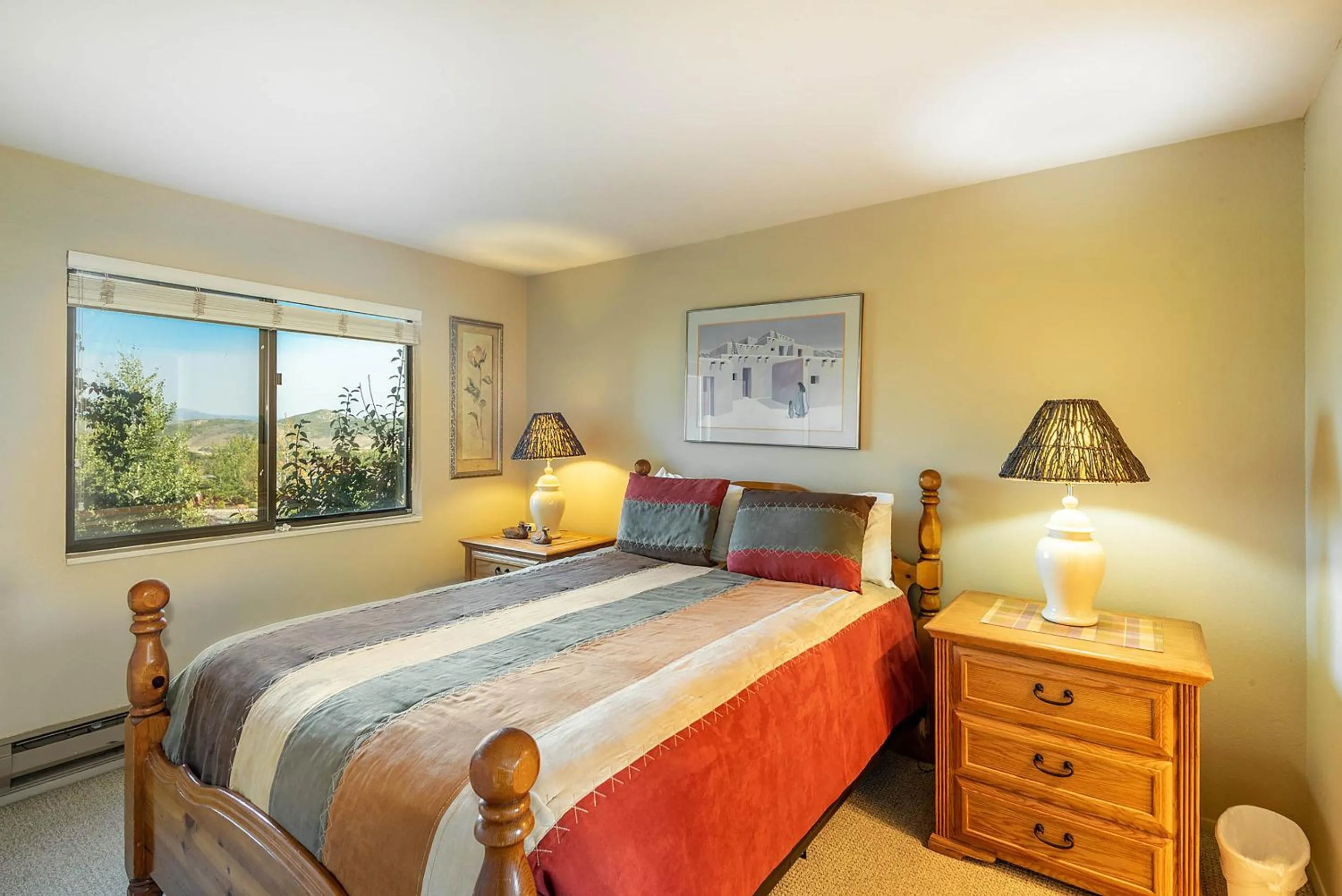 Bedroom, Bed in Red Pine Condominiums by All Seasons Resort Lodging