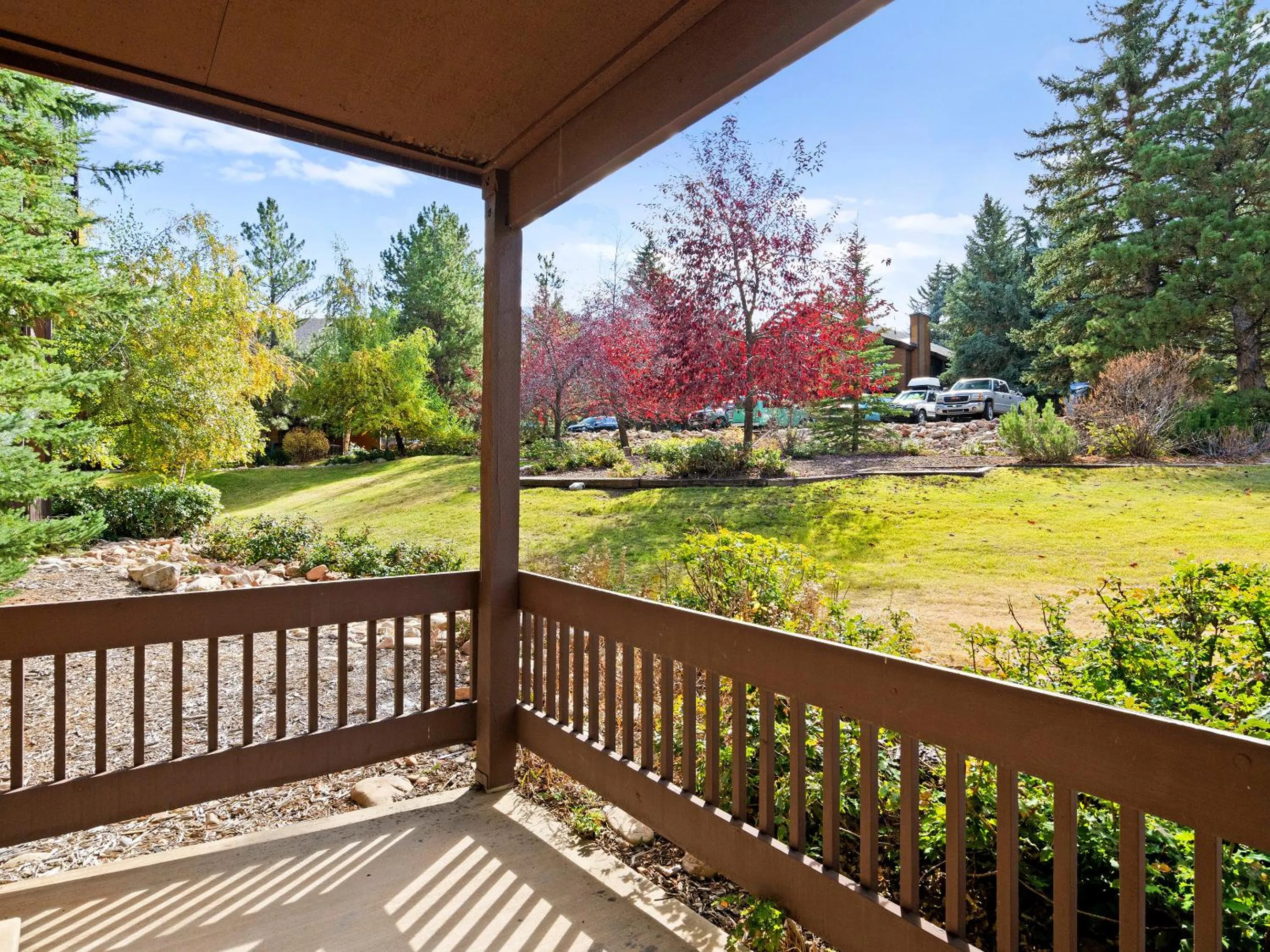 Balcony/Terrace in Red Pine Condominiums by All Seasons Resort Lodging