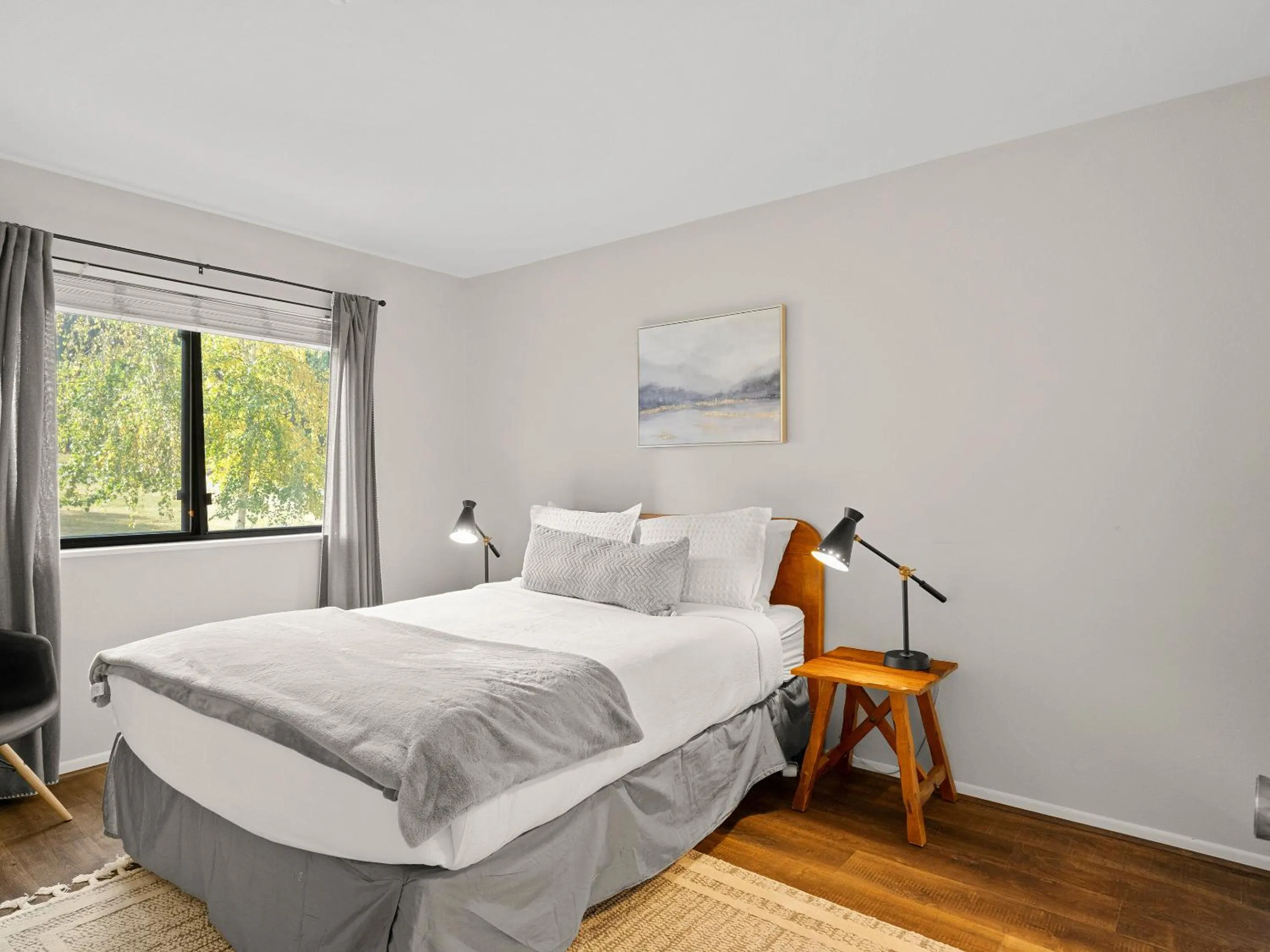 Bedroom, Bed in Red Pine Condominiums by All Seasons Resort Lodging