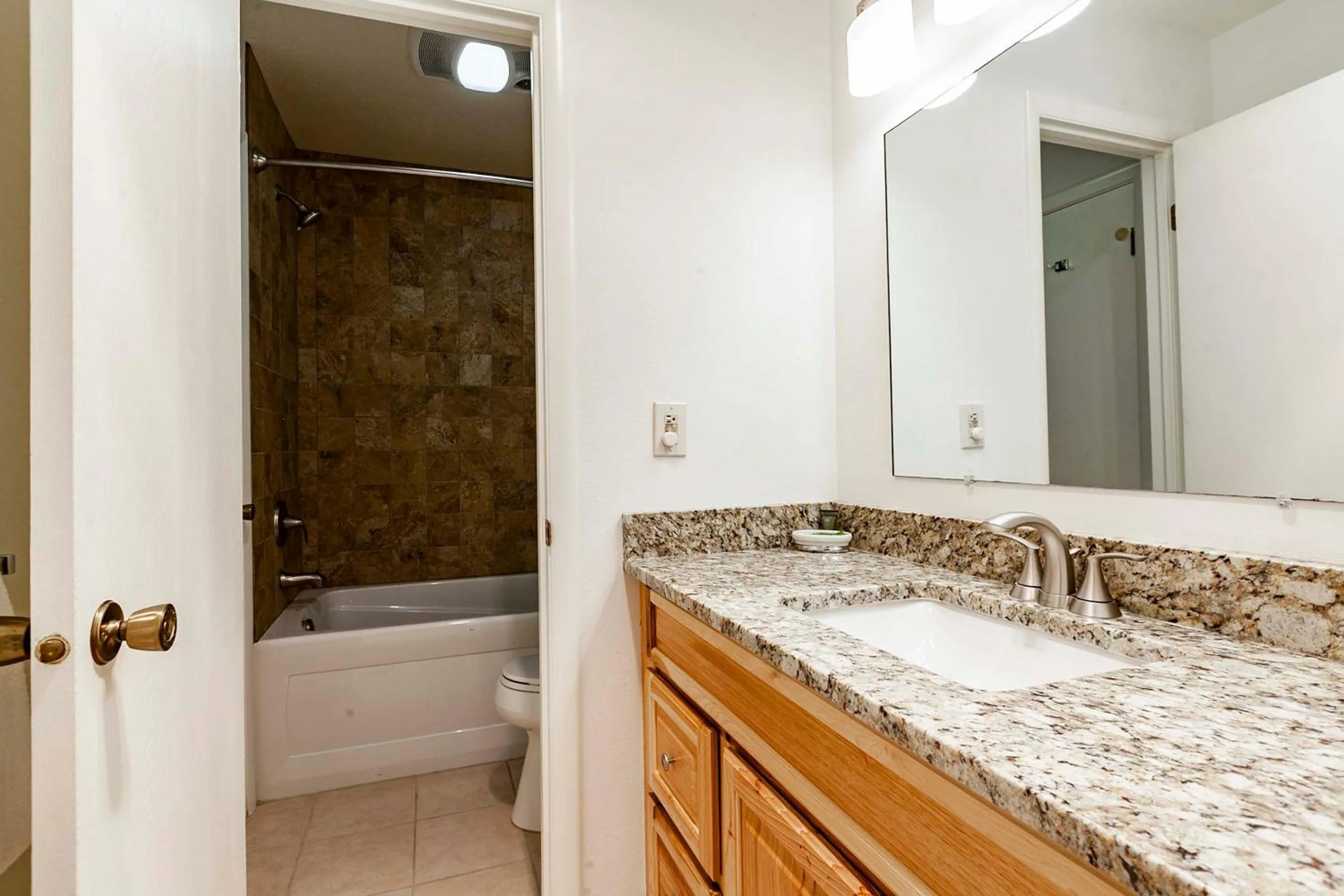 Shower in Red Pine Condominiums by All Seasons Resort Lodging