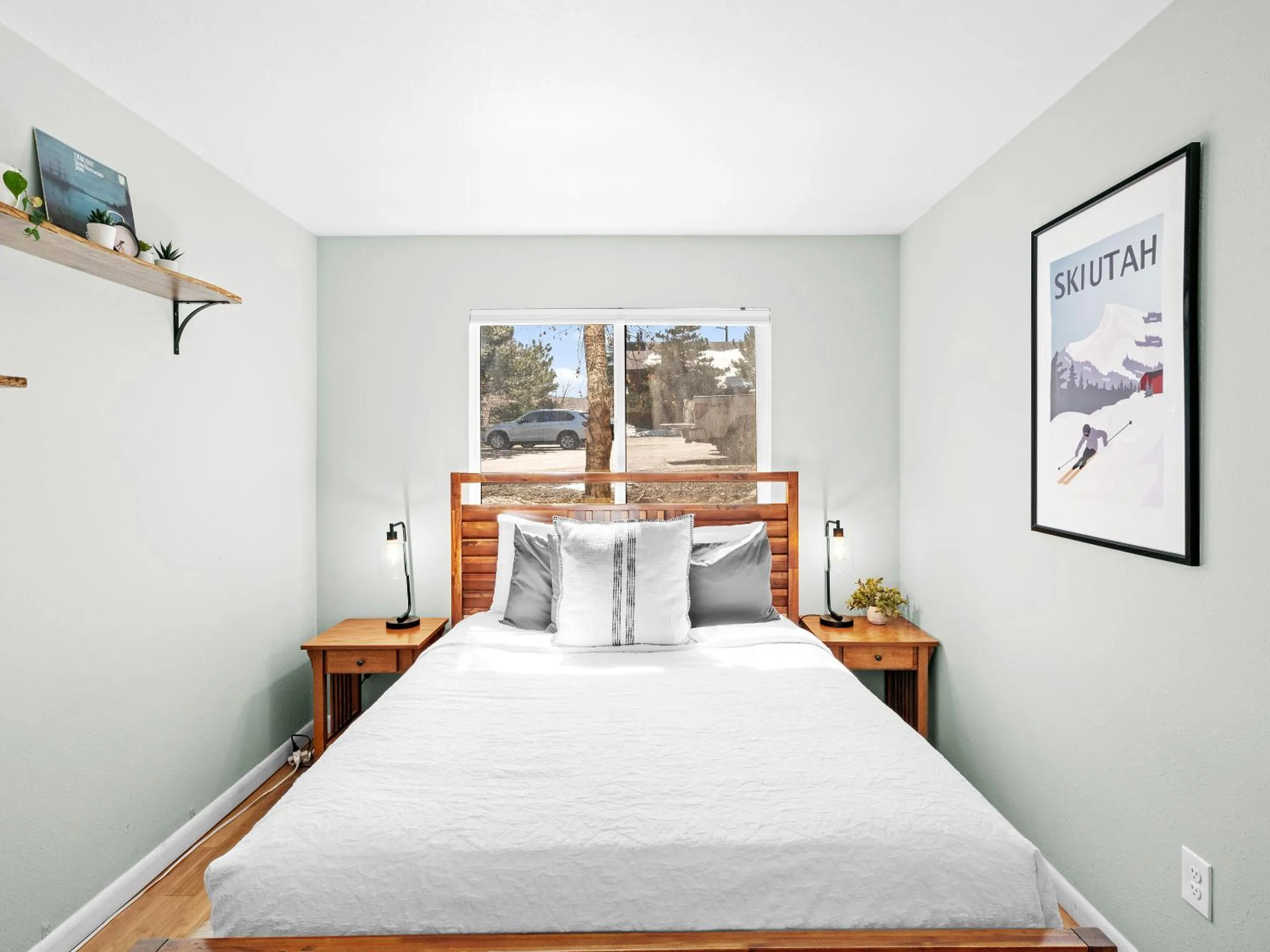 Bedroom, Bed in Red Pine Condominiums by All Seasons Resort Lodging