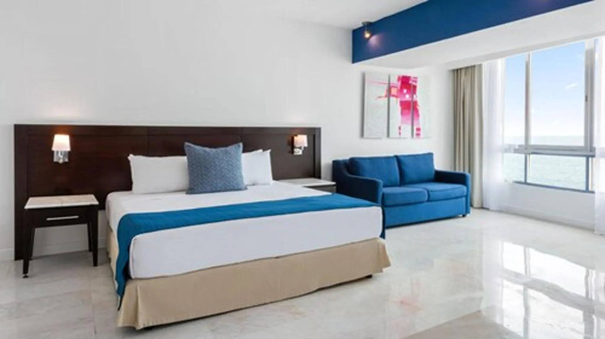 Bed in Park Royal Beach Mazatlán