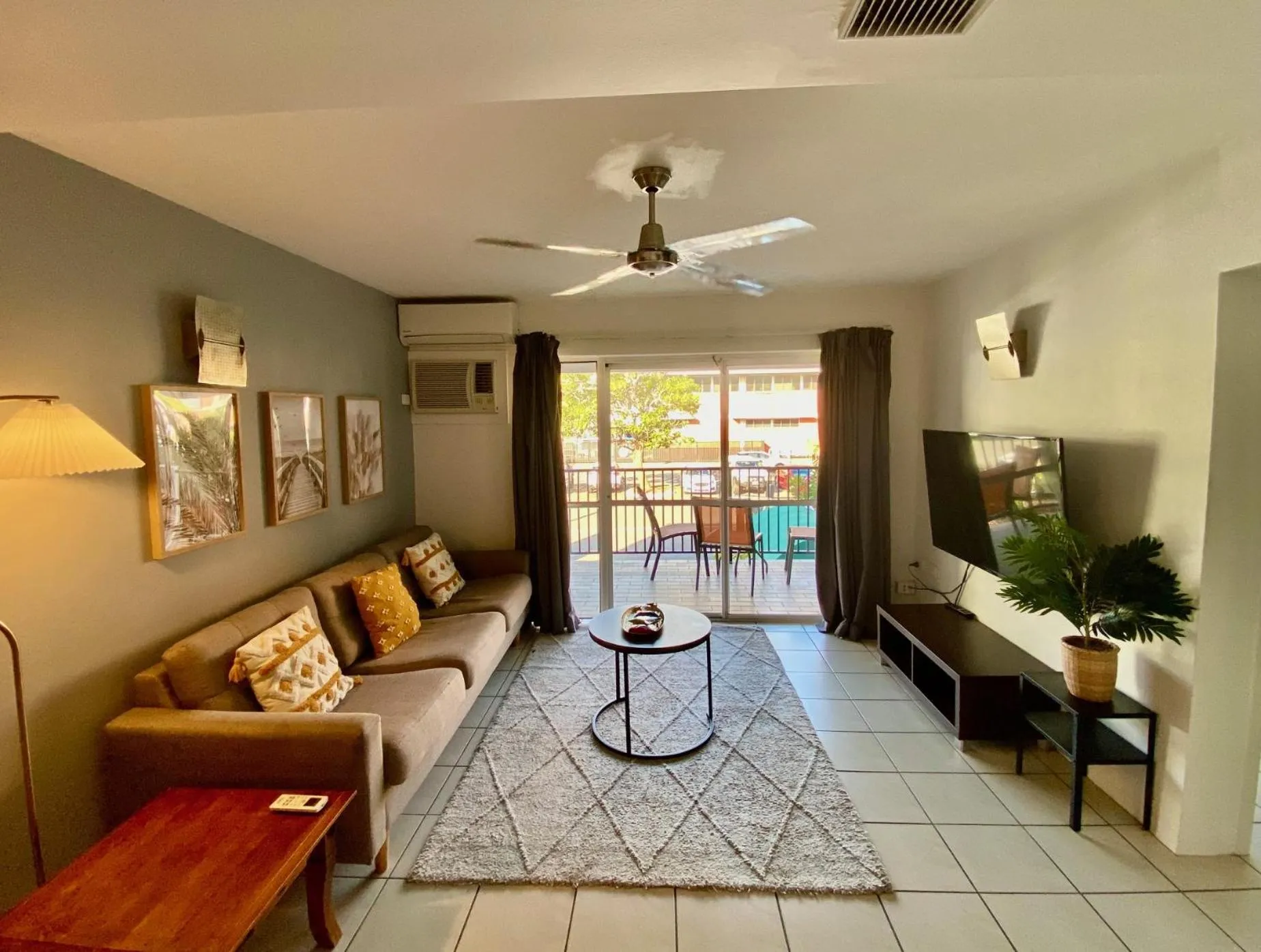 Living room in Reef Gateway Apartments
