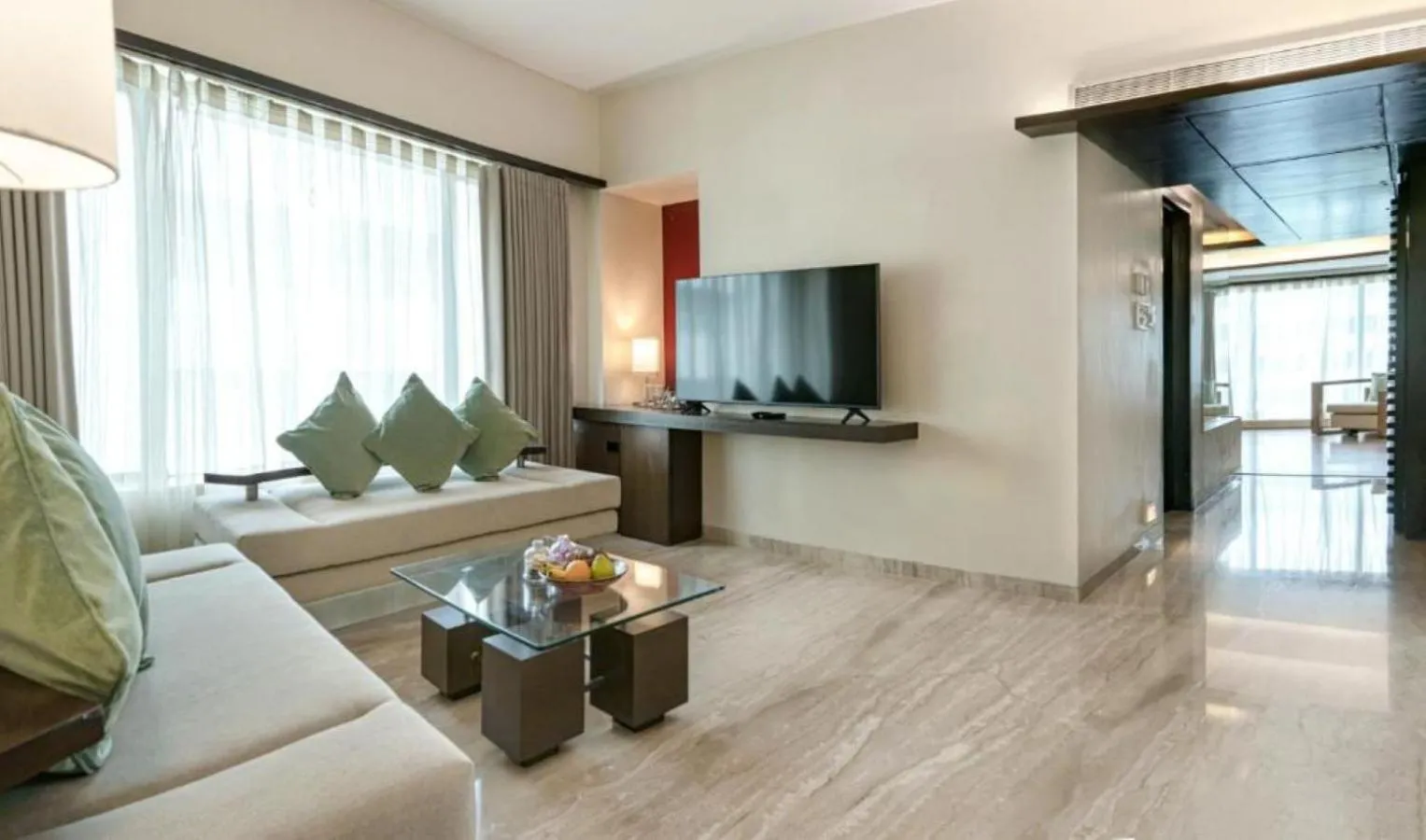 Seating area in The Mirador