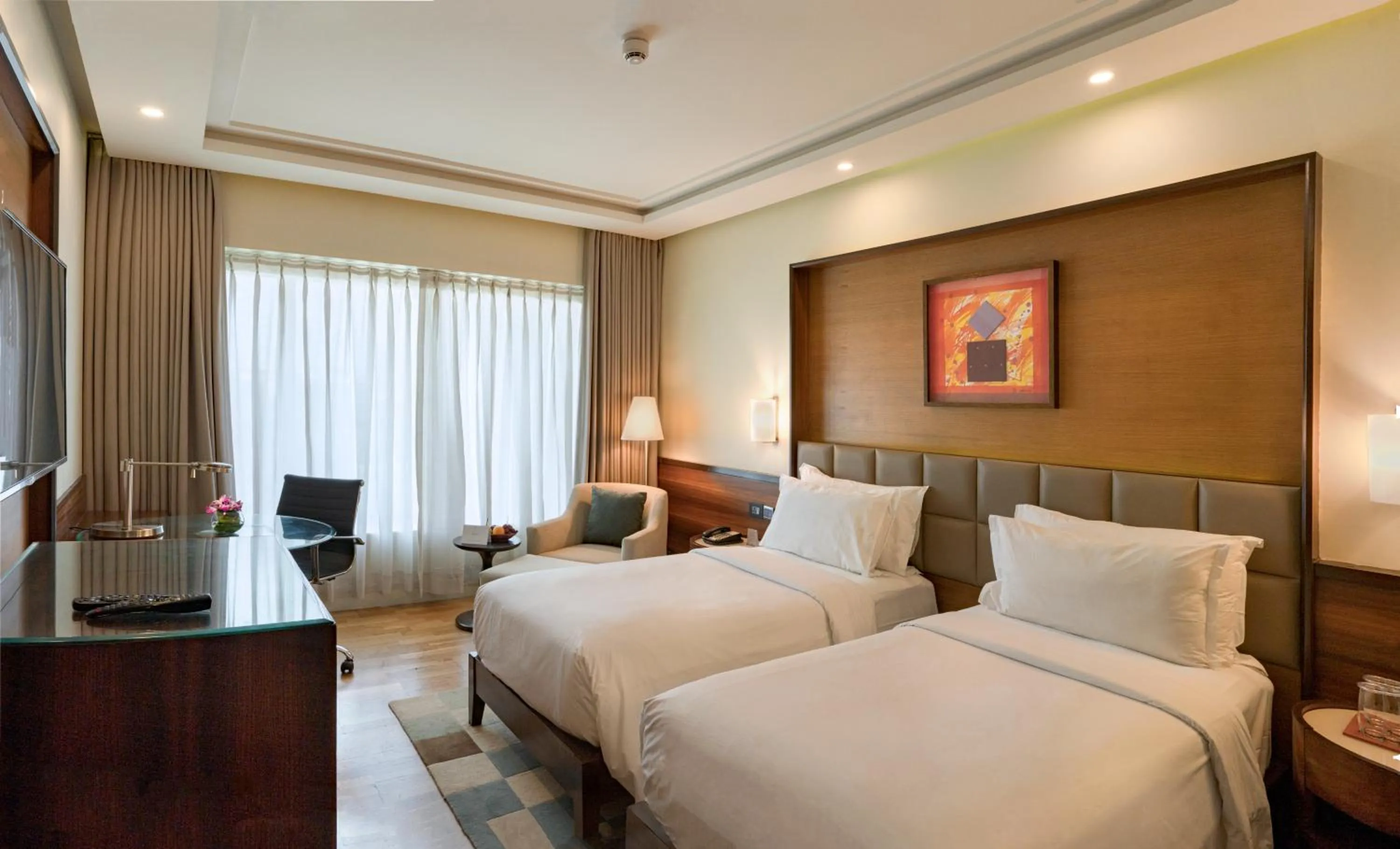 Photo of the whole room, Bed in The Mirador