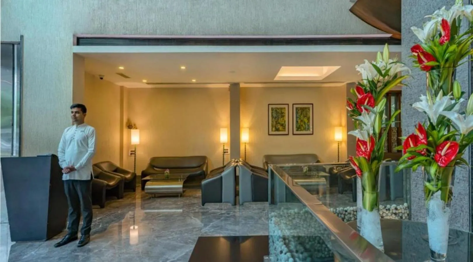 Seating area in The Mirador