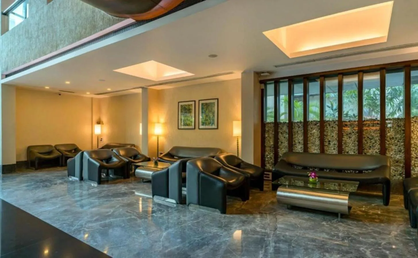 Seating area in The Mirador