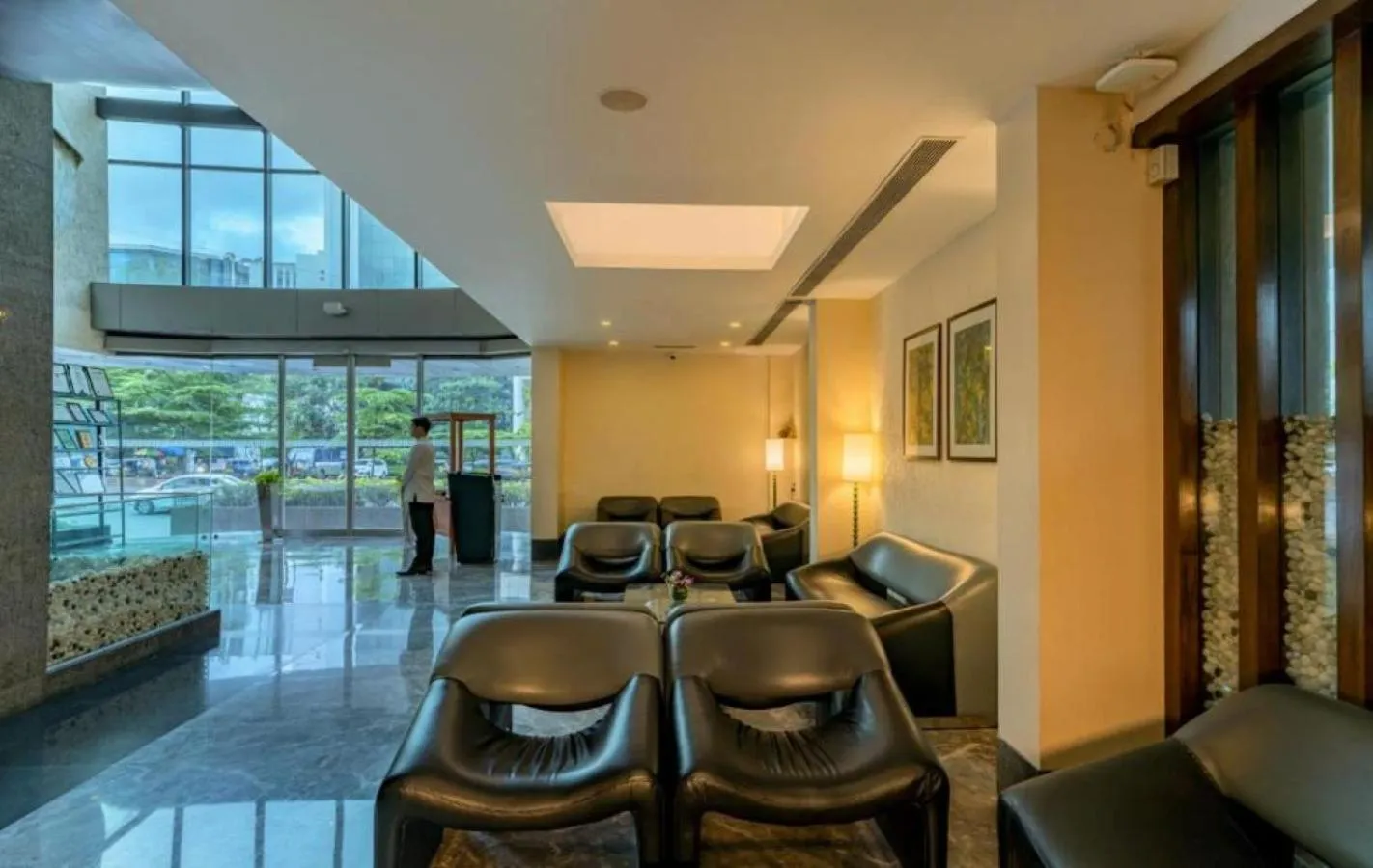 Seating area in The Mirador