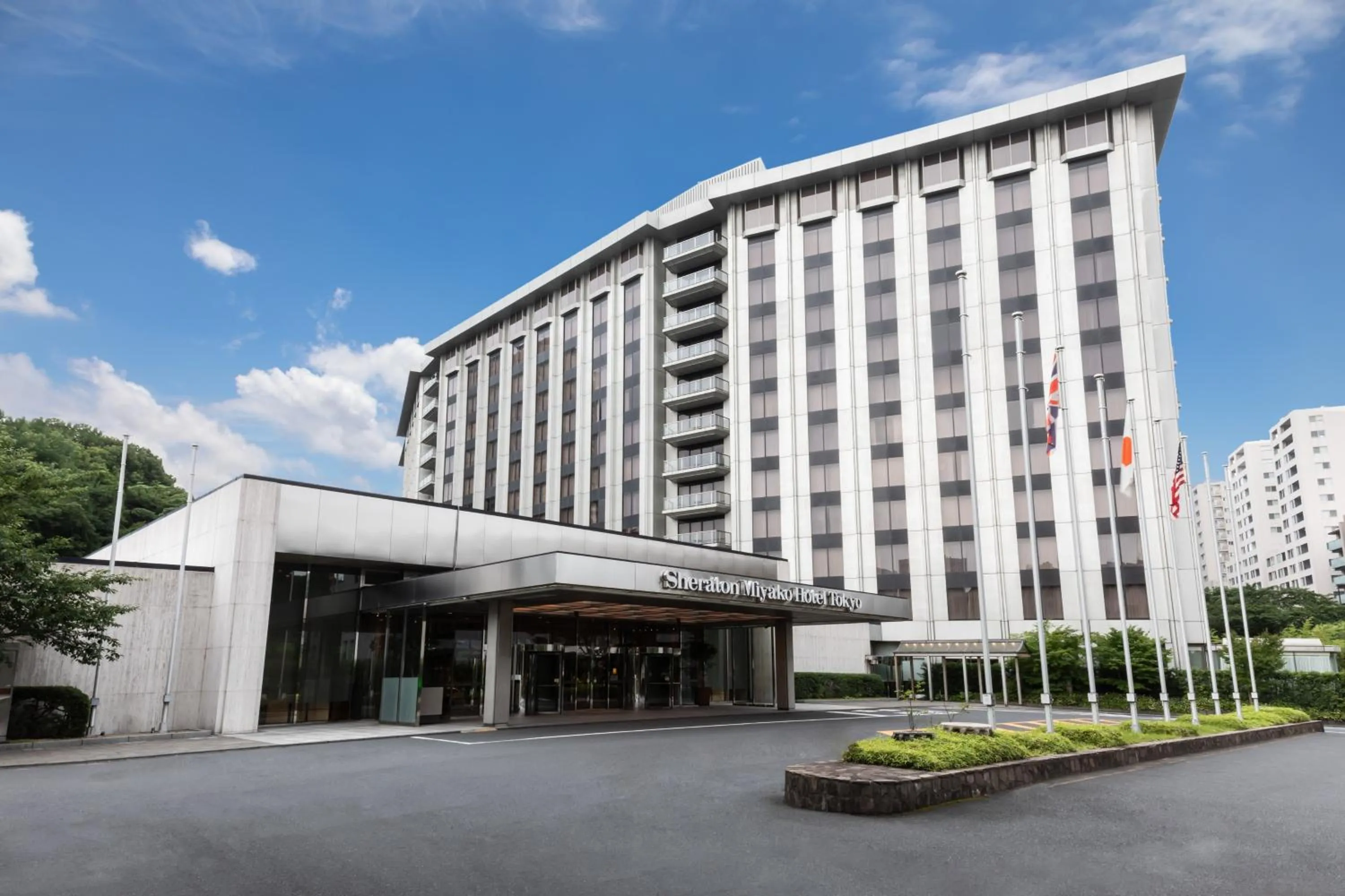 Property building in Sheraton Miyako Hotel Tokyo