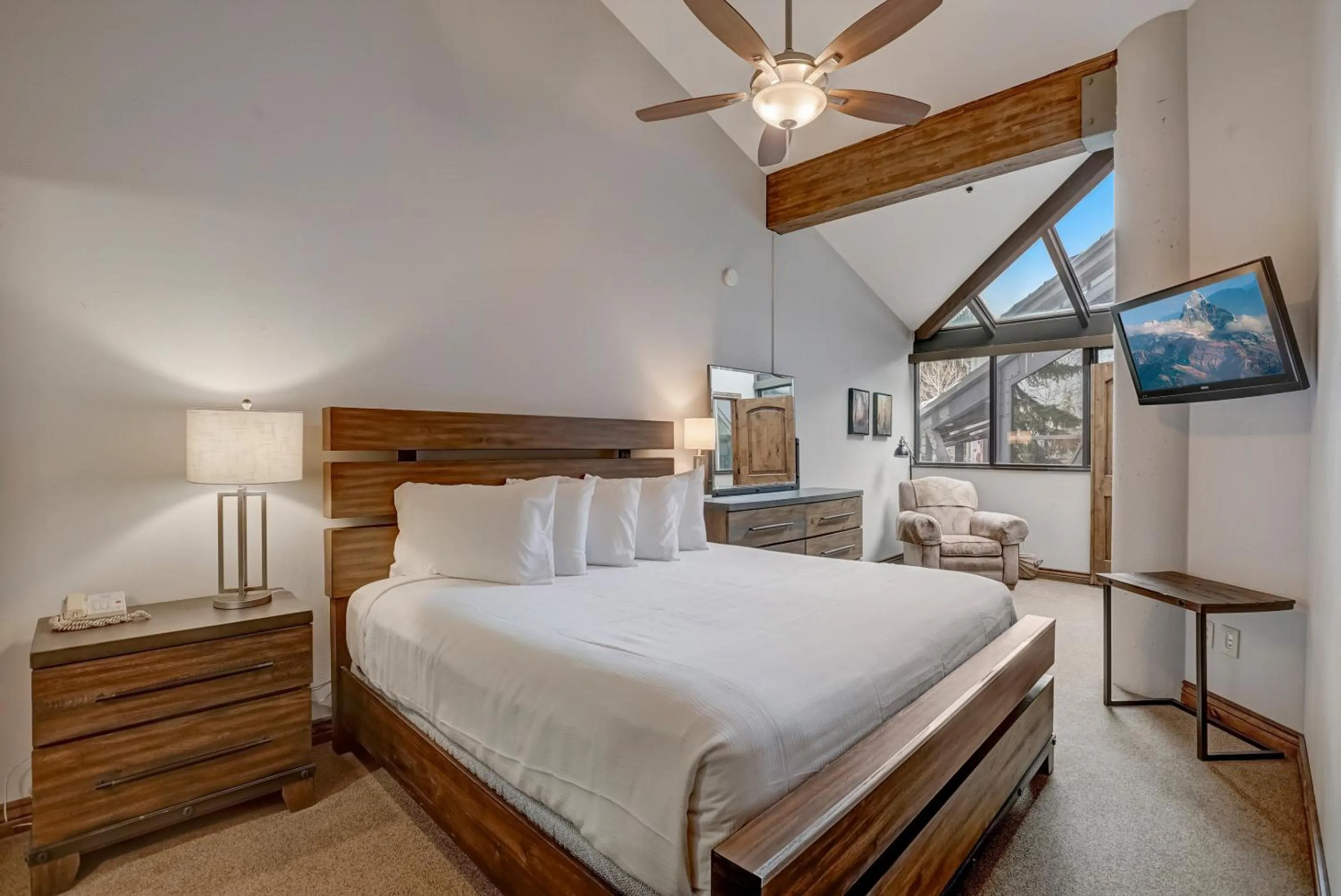 Bed in Silver King by All Seasons Resort Lodging