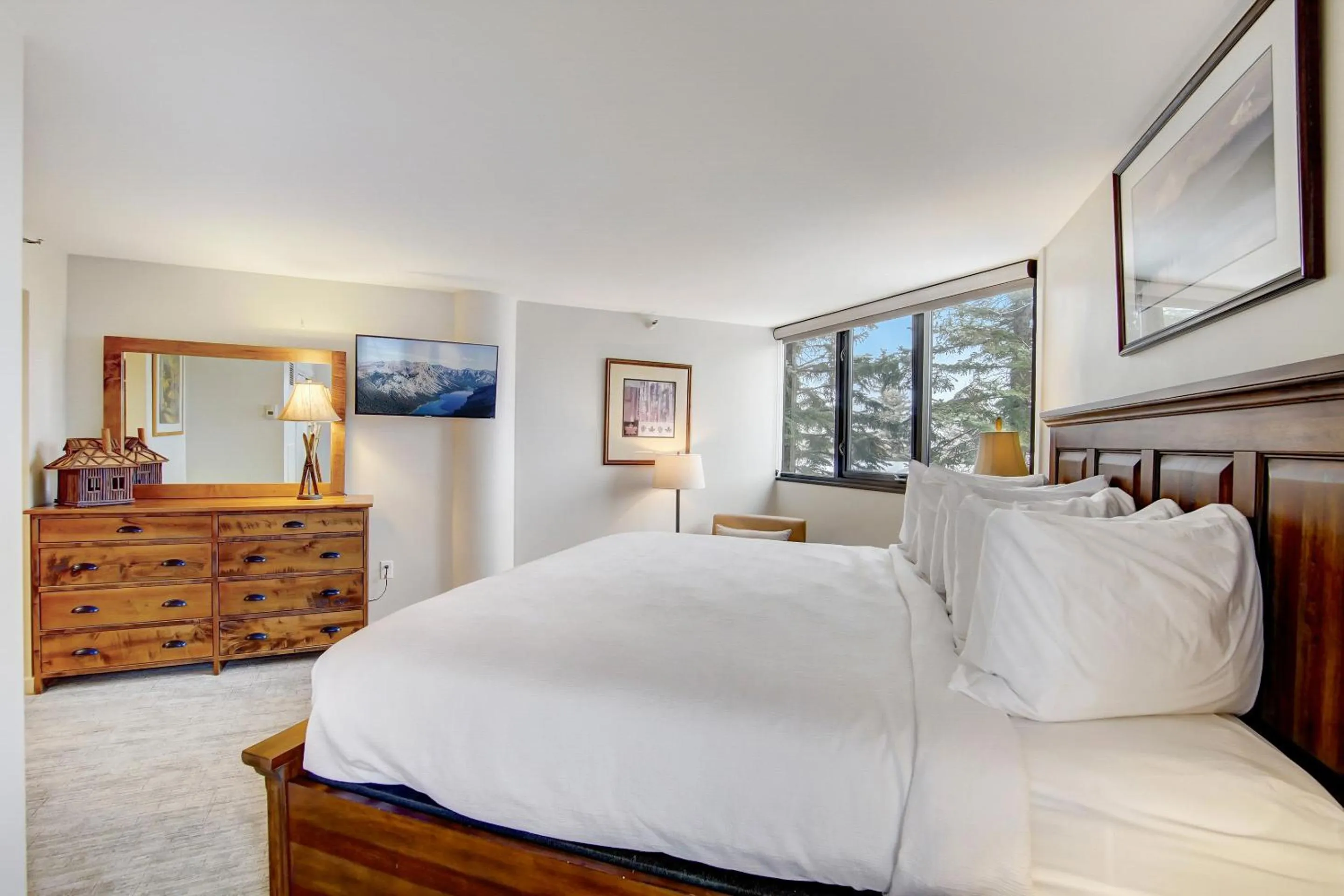 Bed in Silver King by All Seasons Resort Lodging