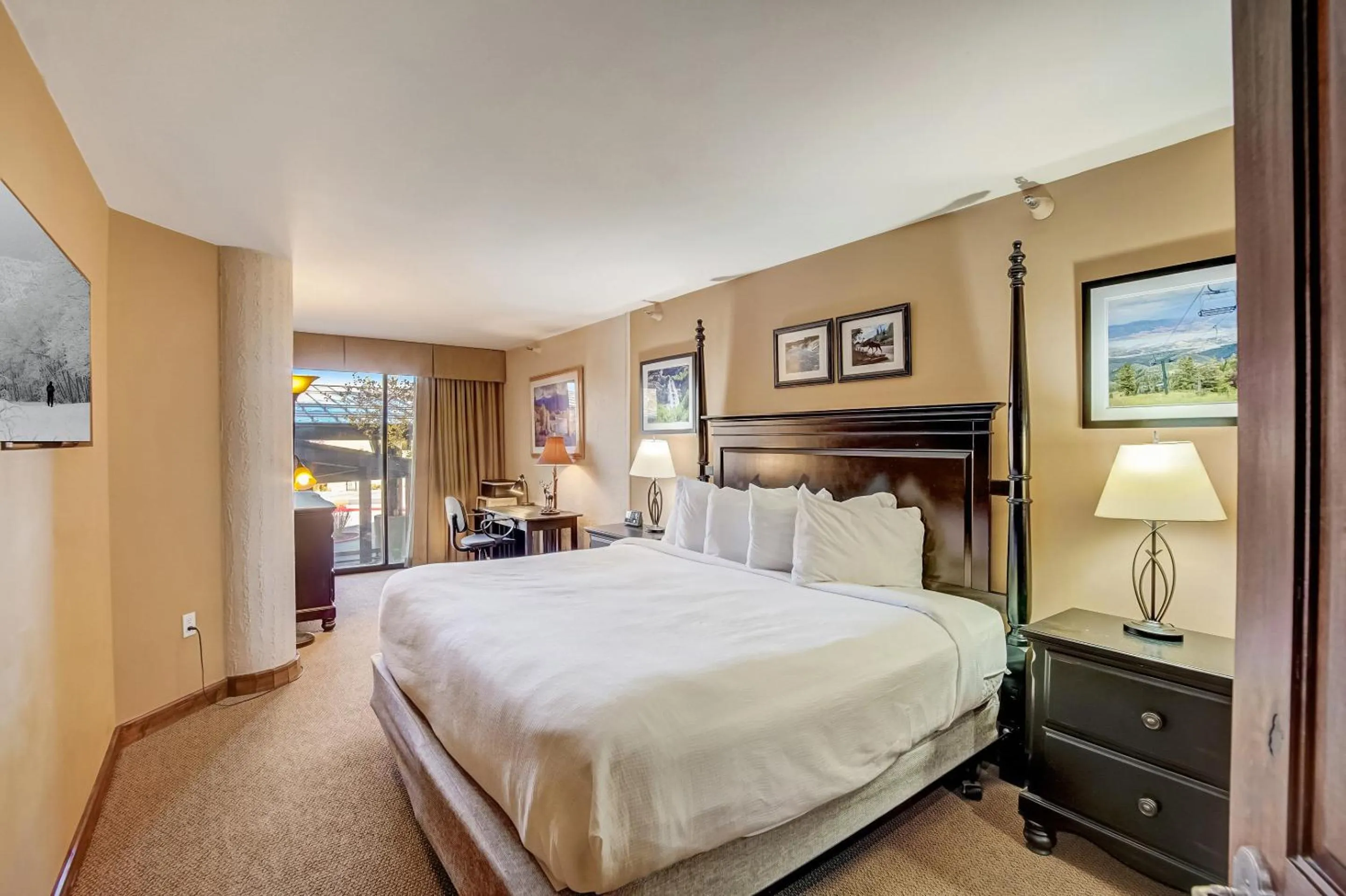 Bed in Silver King by All Seasons Resort Lodging